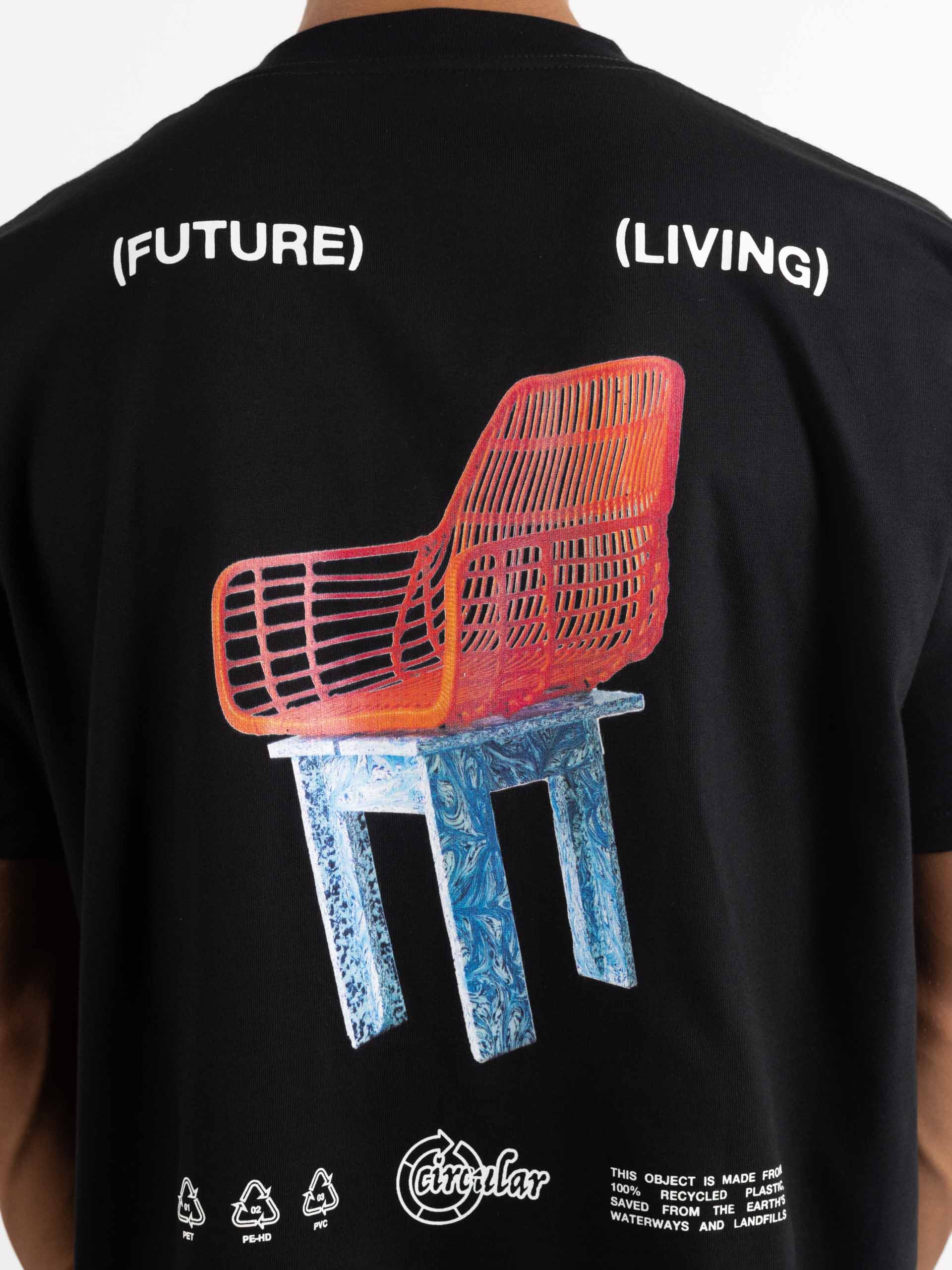 Future Living T-Shirt Black
