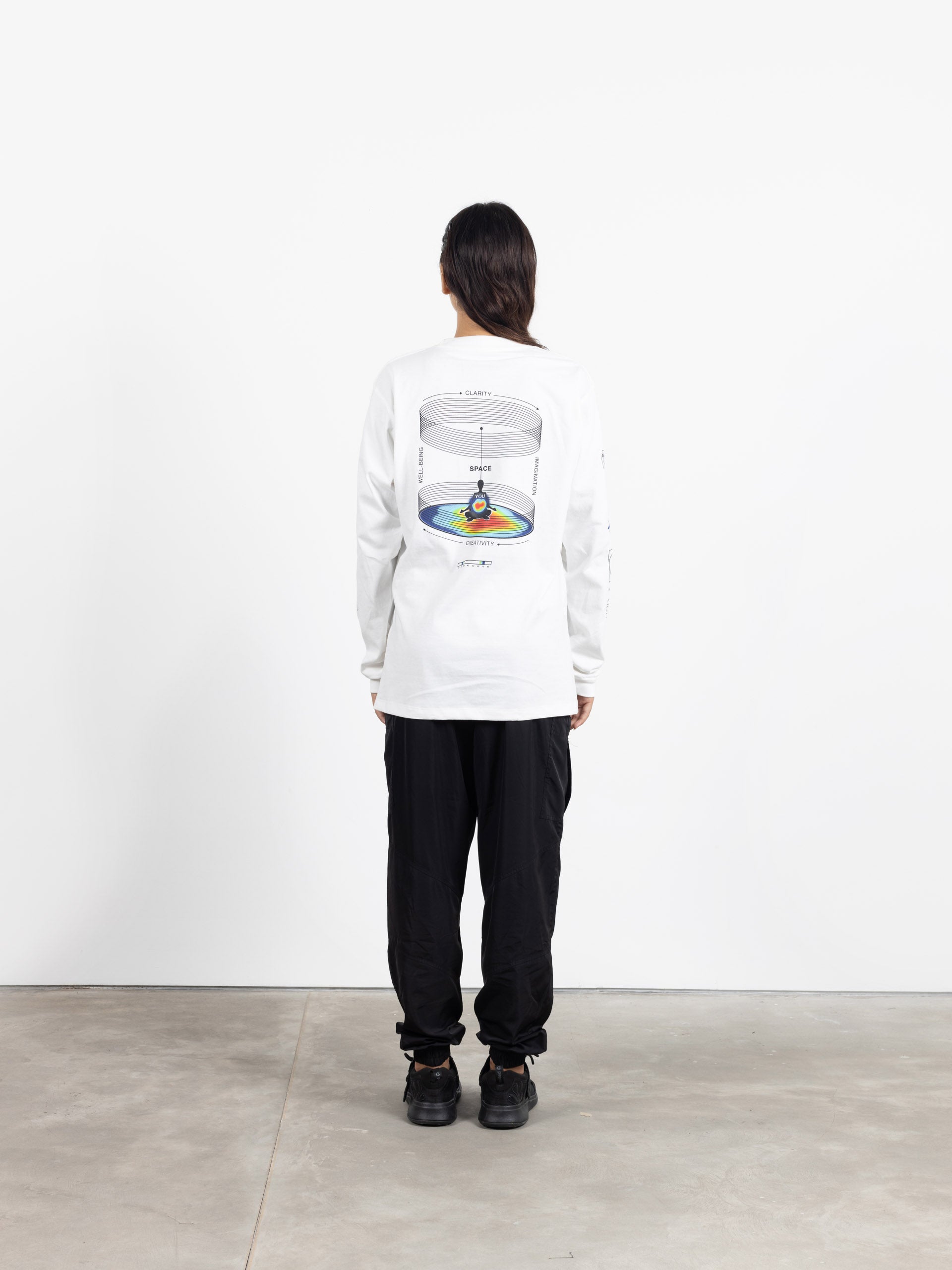 Upcycled White T-Shirt | Making Space Effect Series – Space 