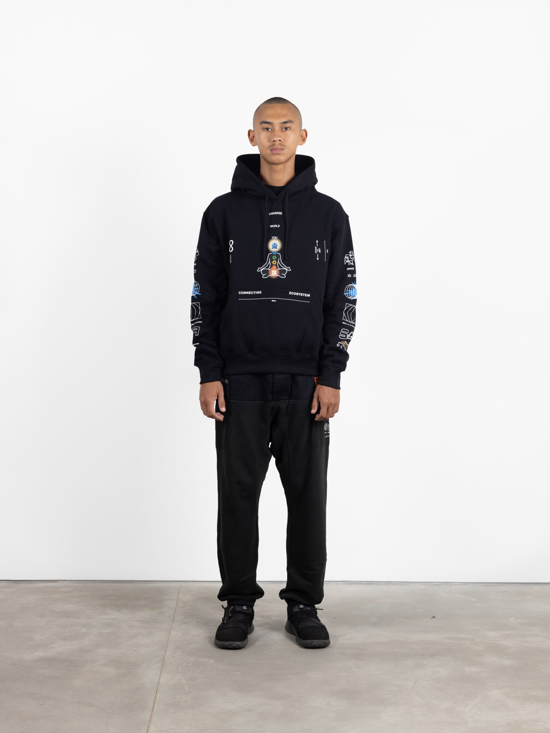 Meditation Hoodie Black