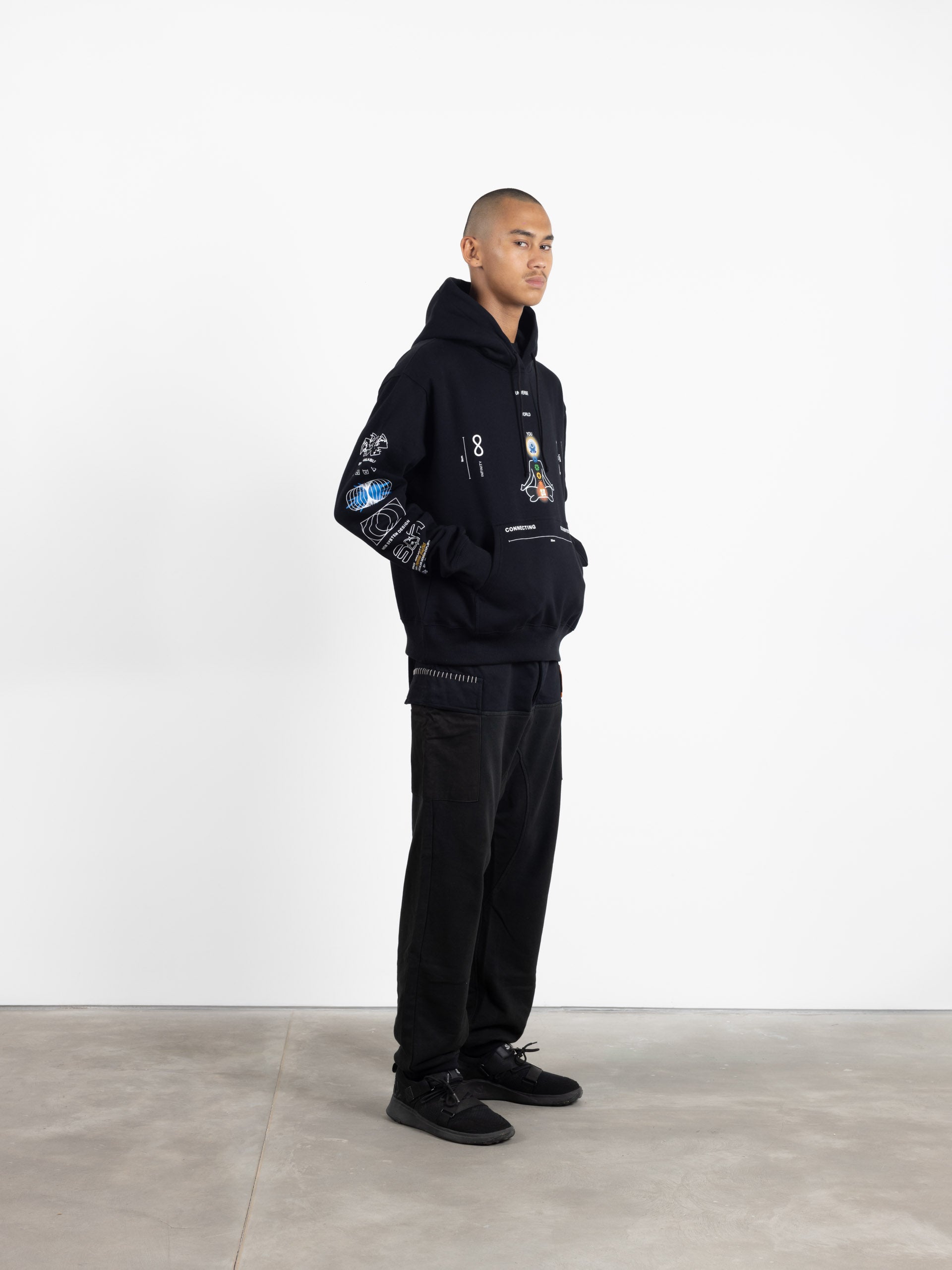Meditation Hoodie Black