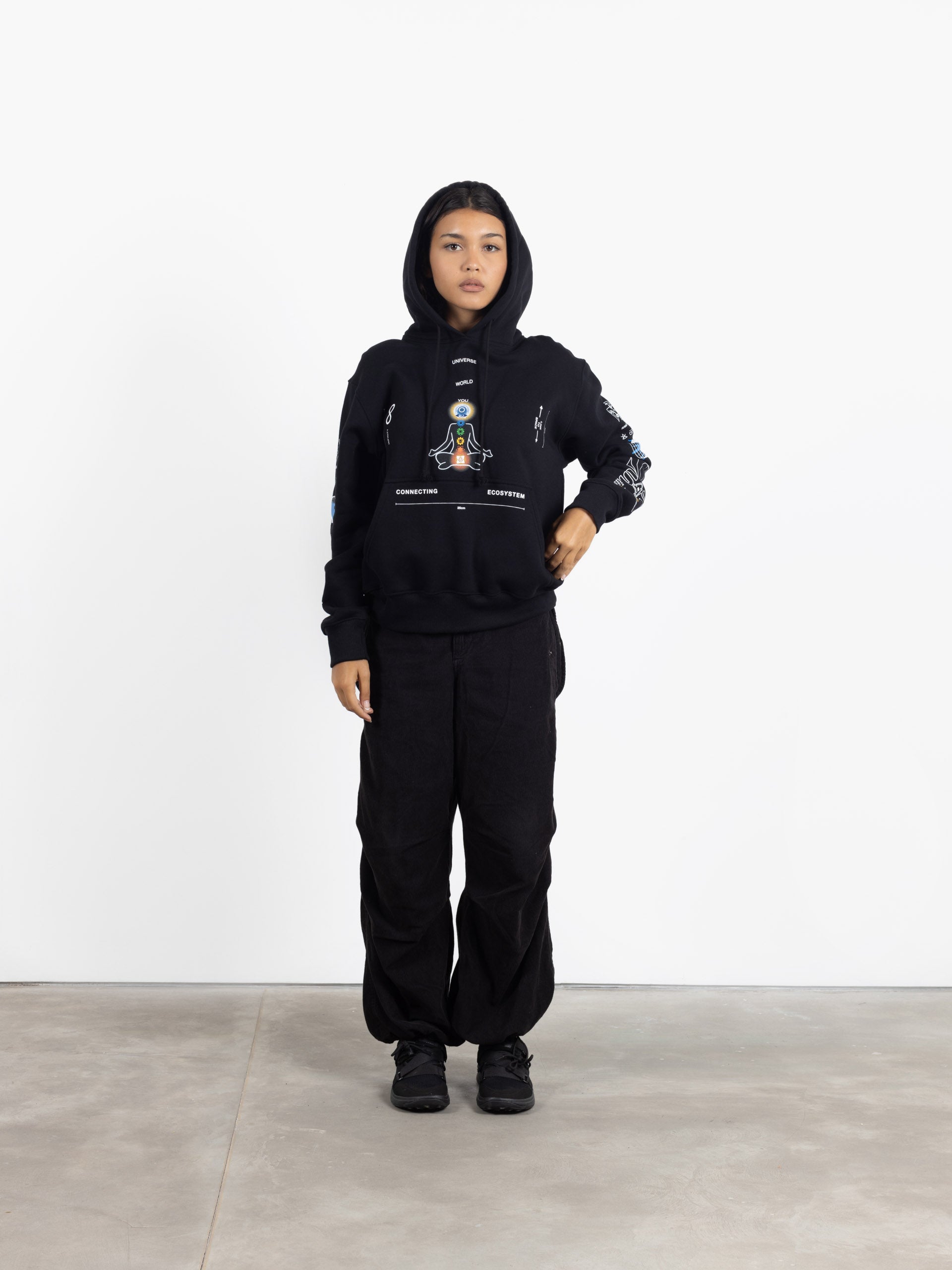 Meditation Hoodie Black