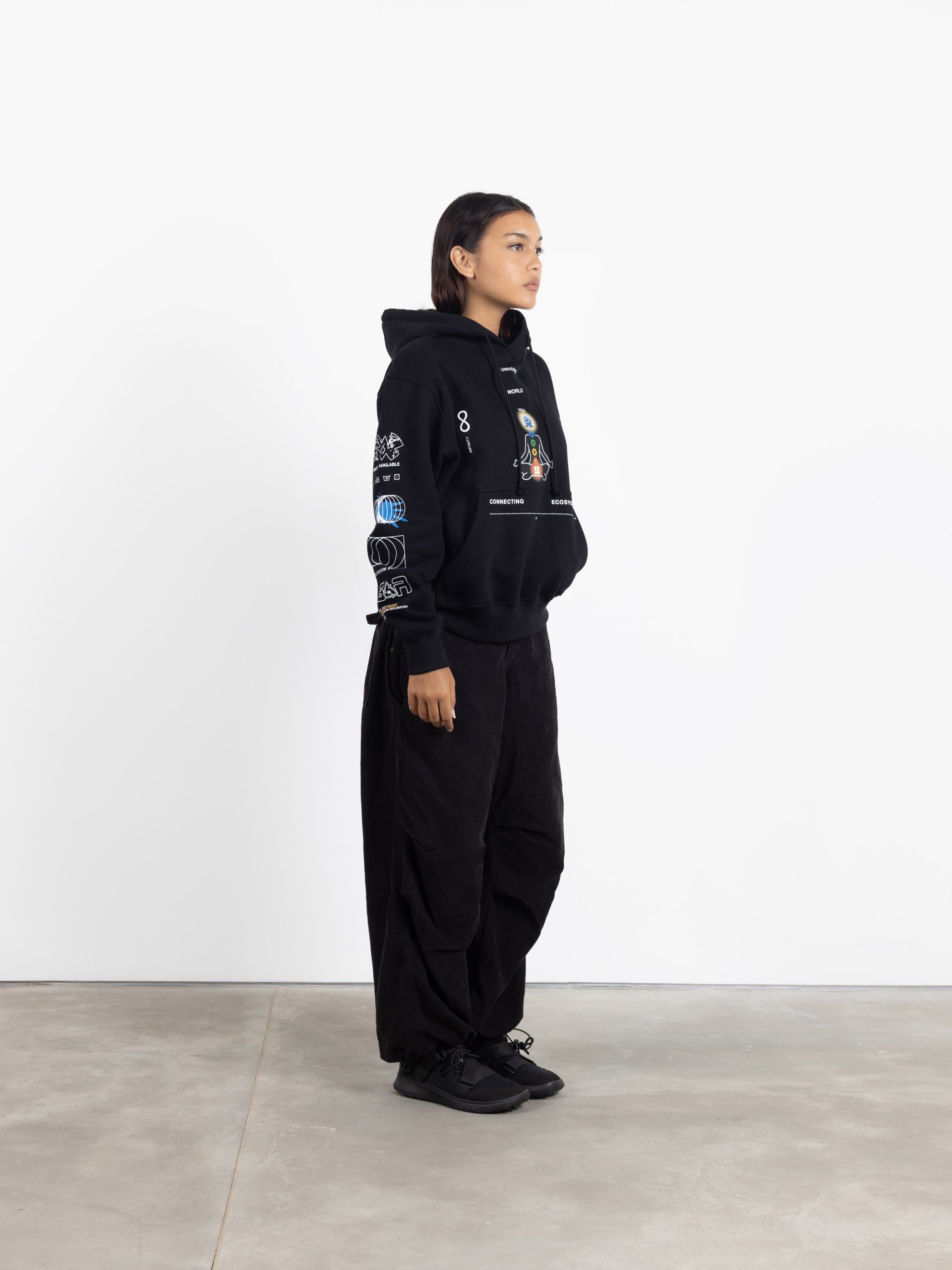Meditation Hoodie Black