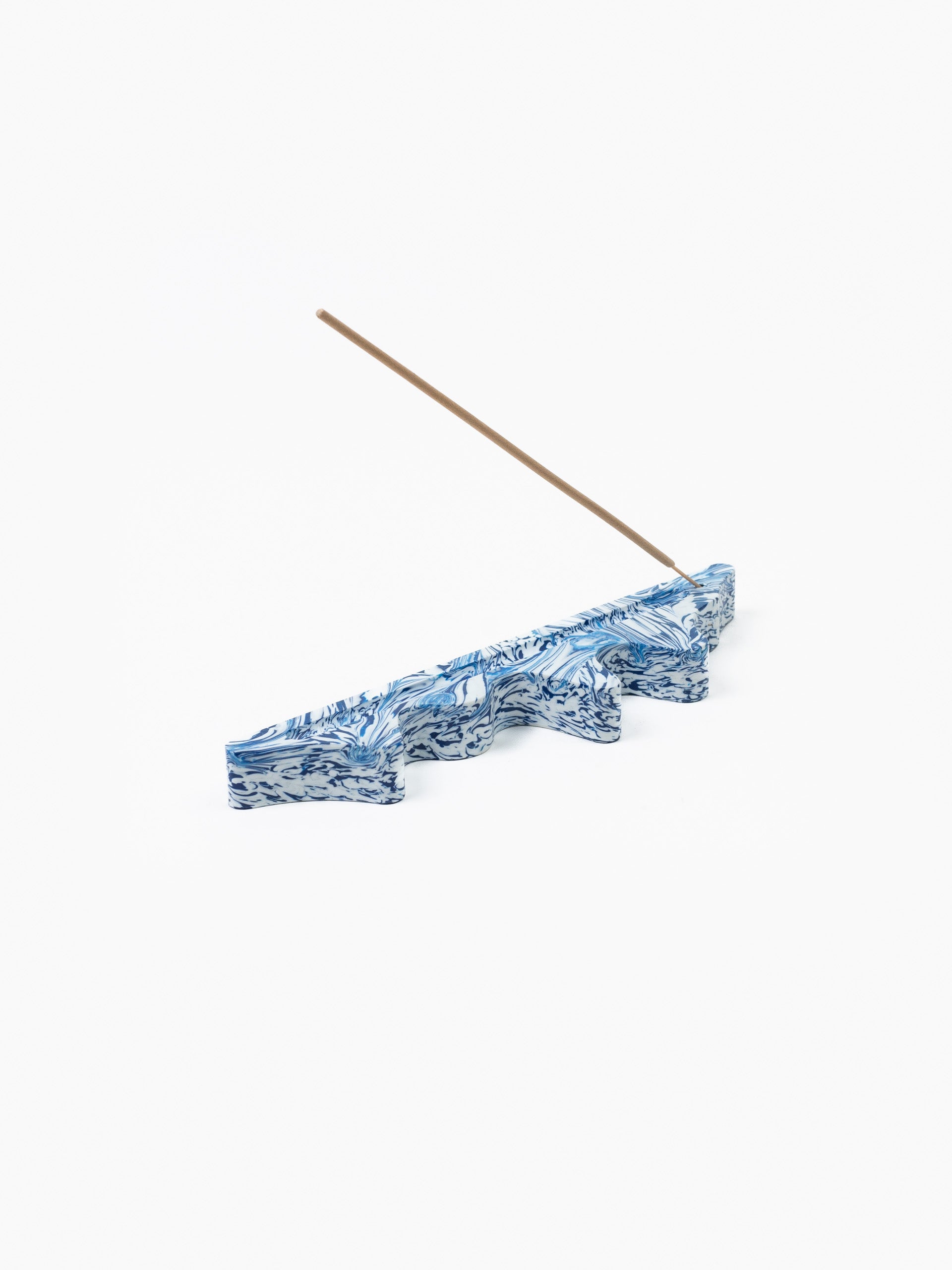 Melting Ecosystems: Incense Holder Blue