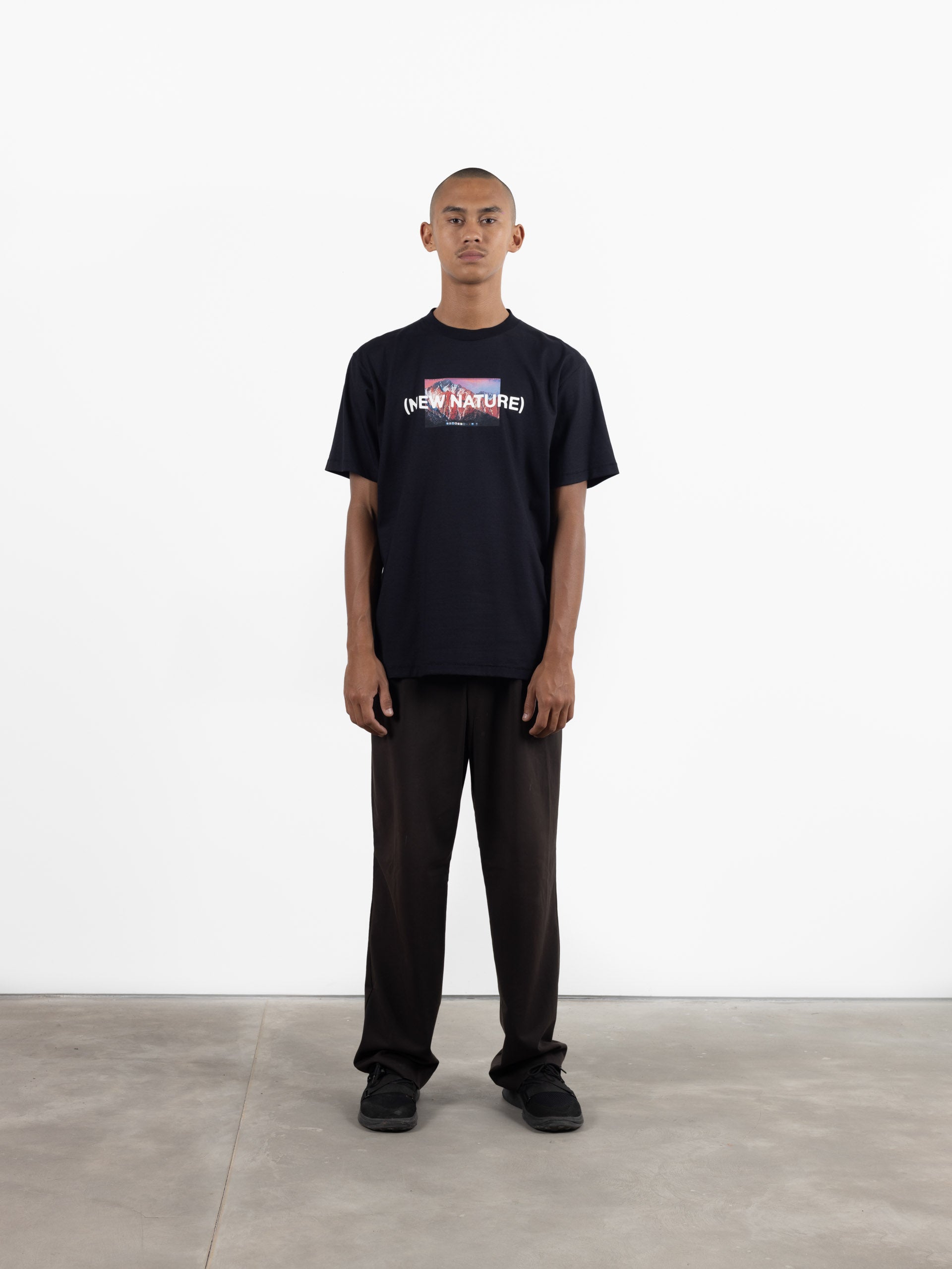 New Nature T-Shirt Black
