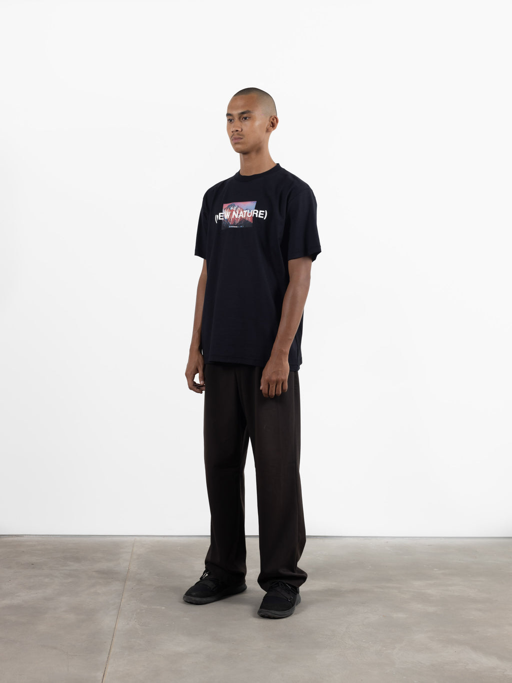 New Nature T-Shirt Black