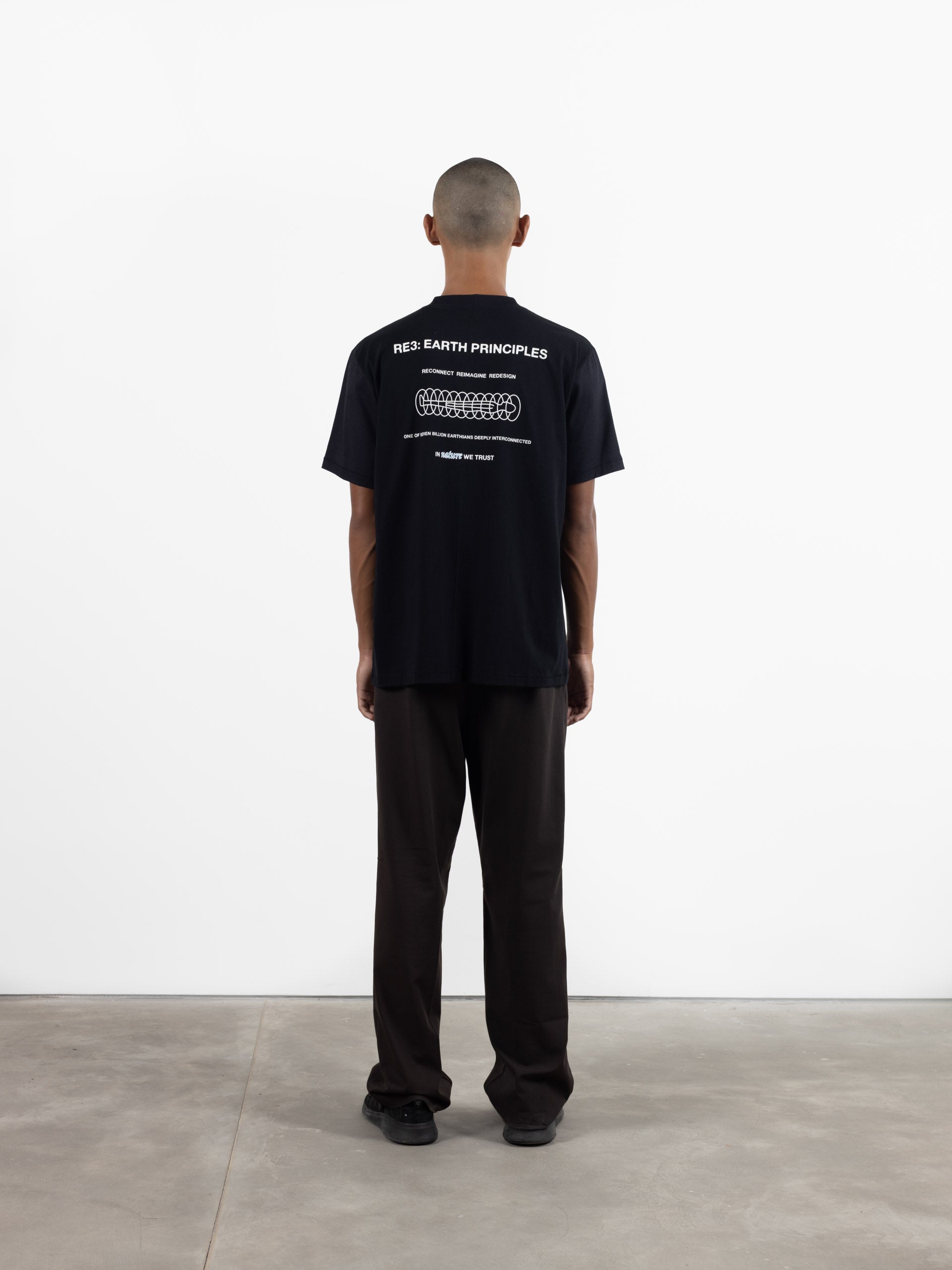 New Nature T-Shirt Black