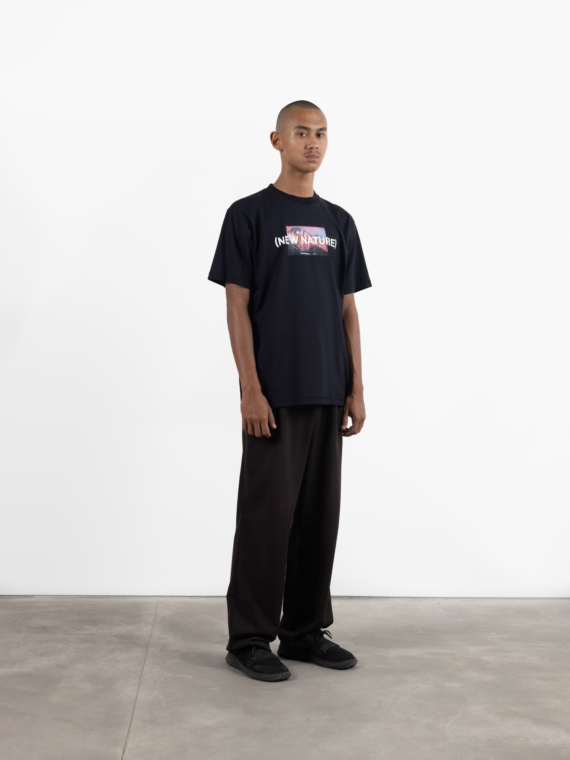 New Nature T-Shirt Black