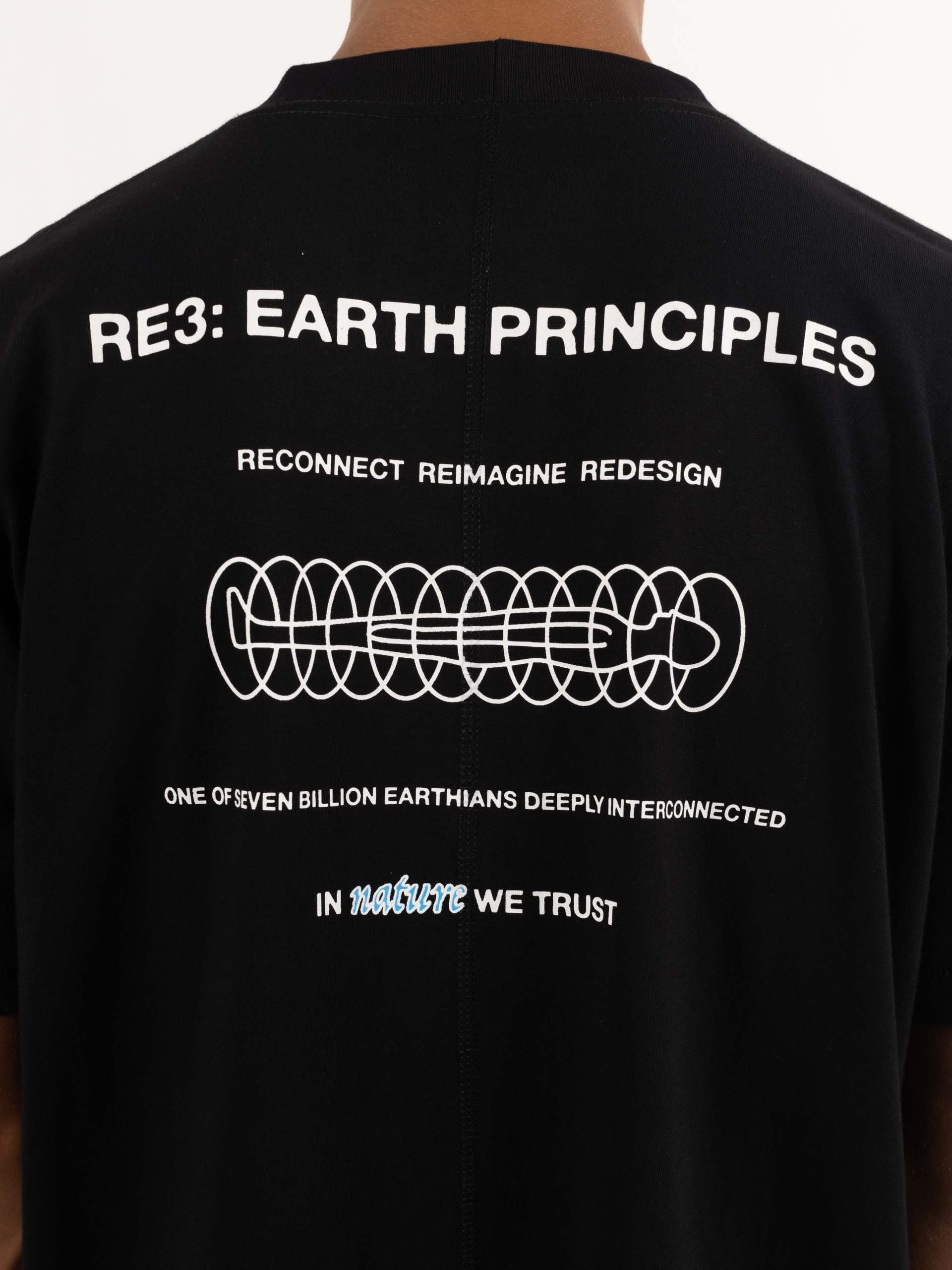 New Nature T-Shirt Black
