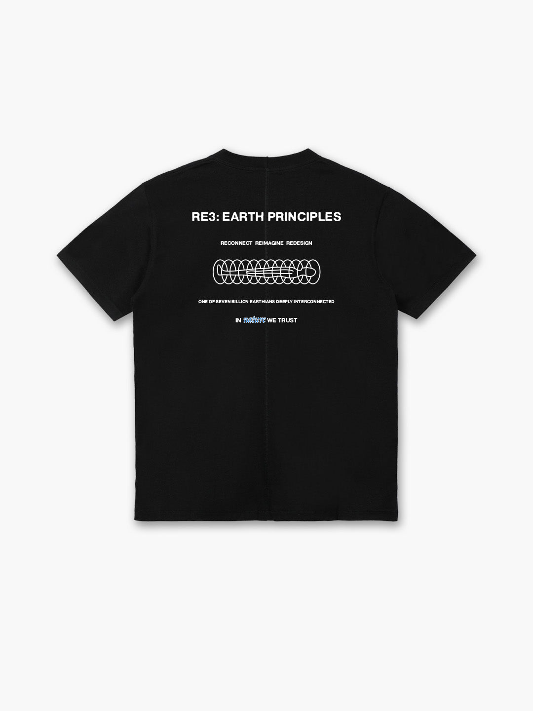 New Nature T-Shirt Black