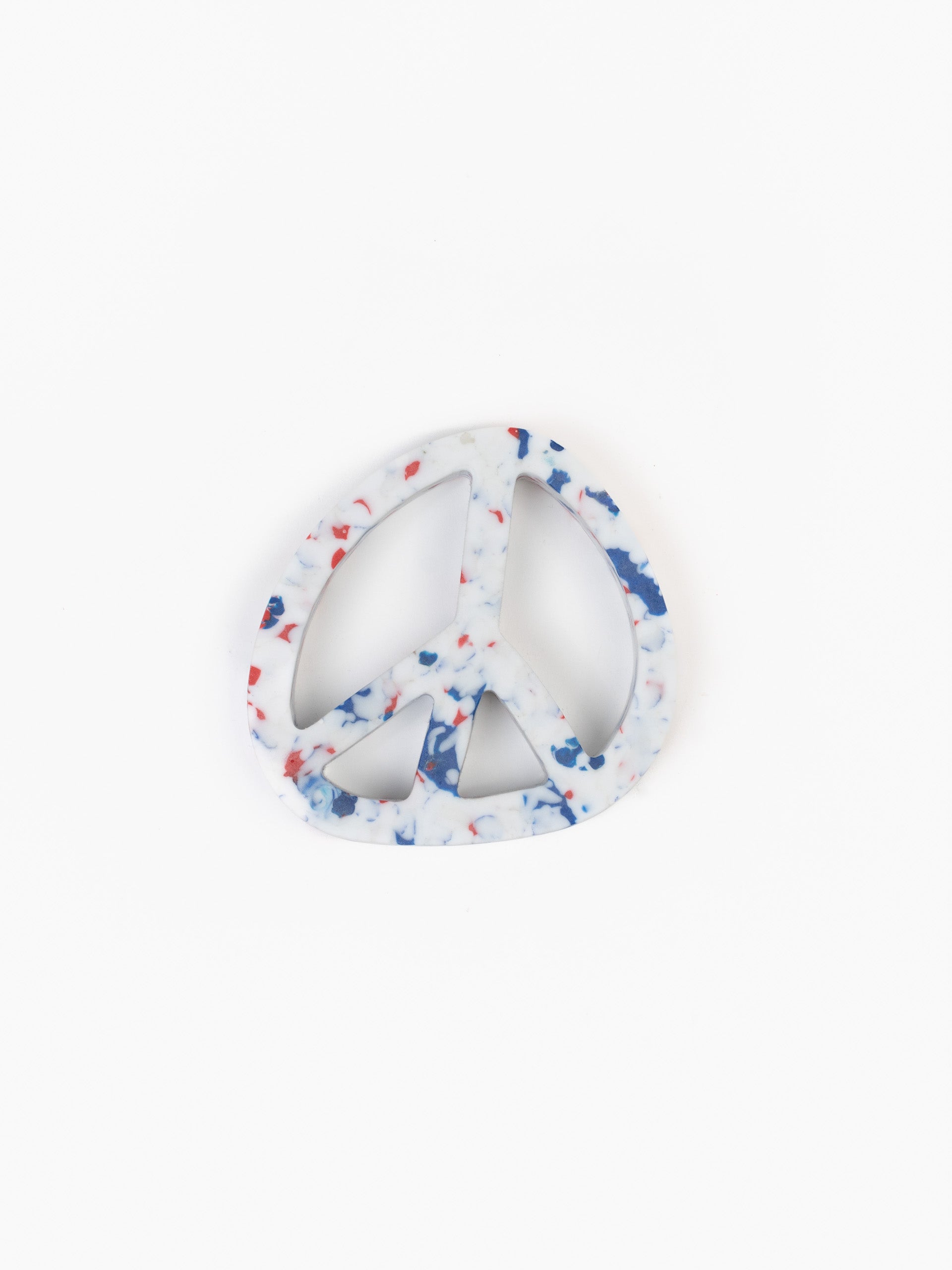 Peace on Earth Coaster Set of 2 White