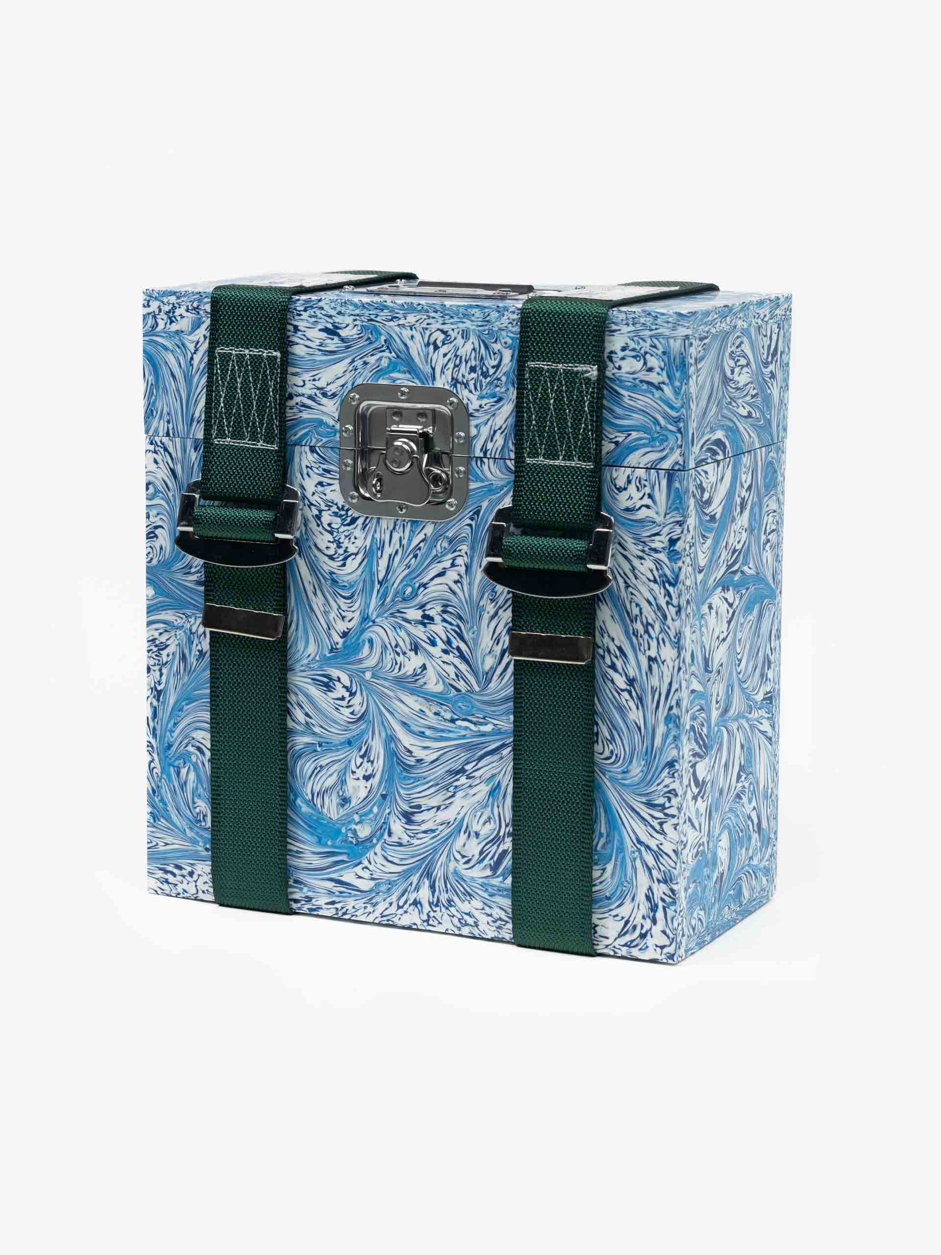 Record Box Blue