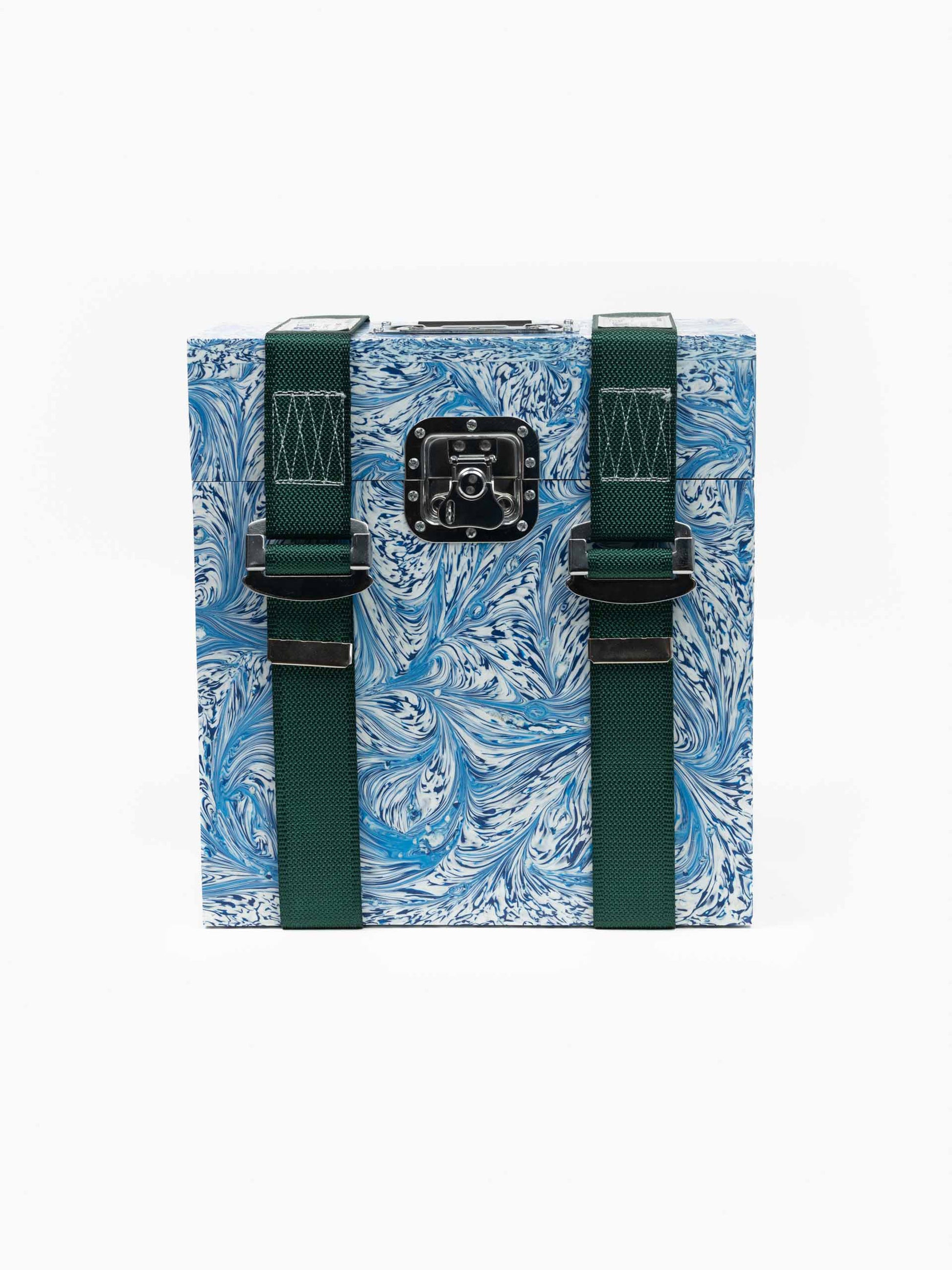 Record Box Blue