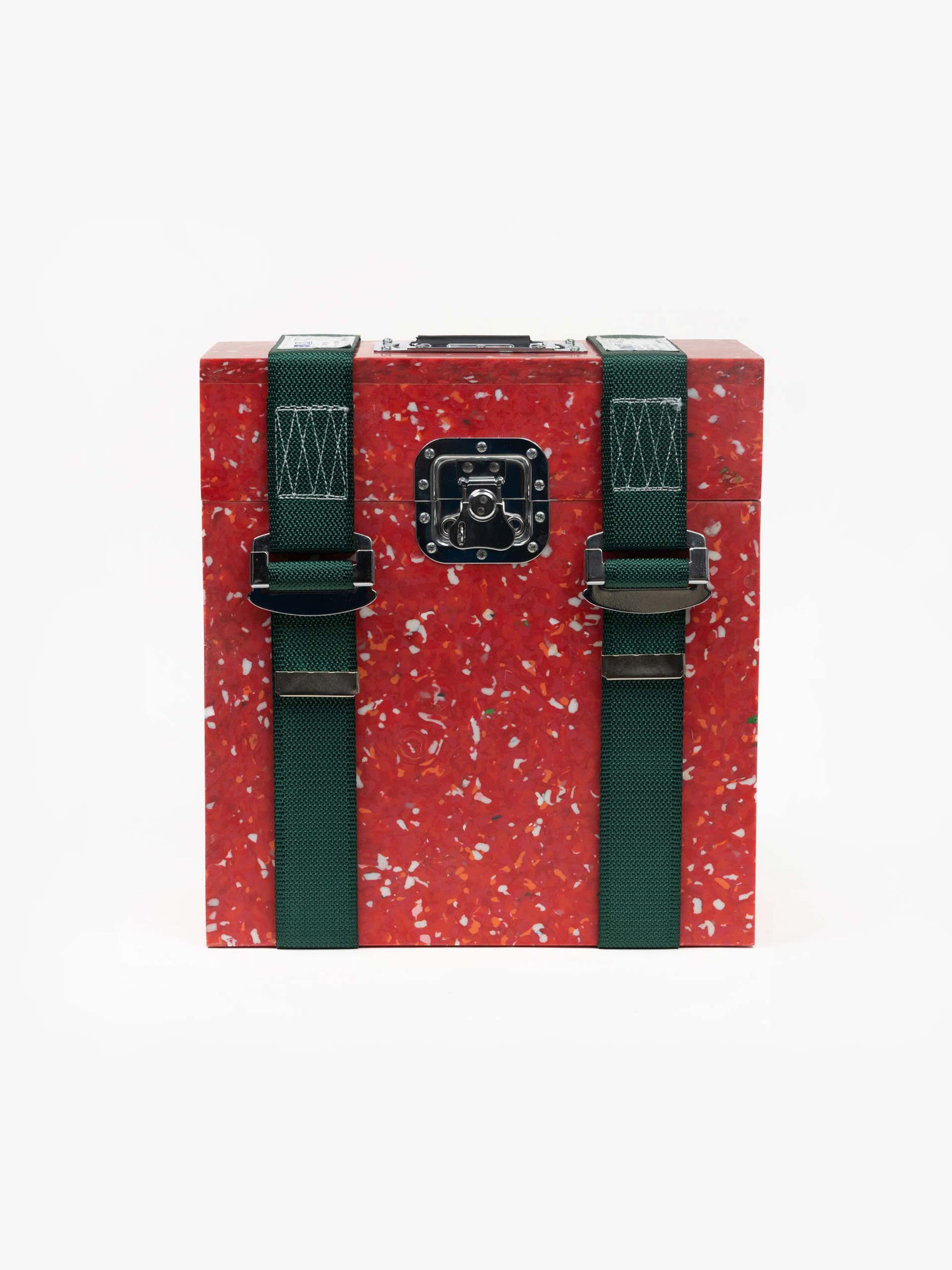 Record Box Red