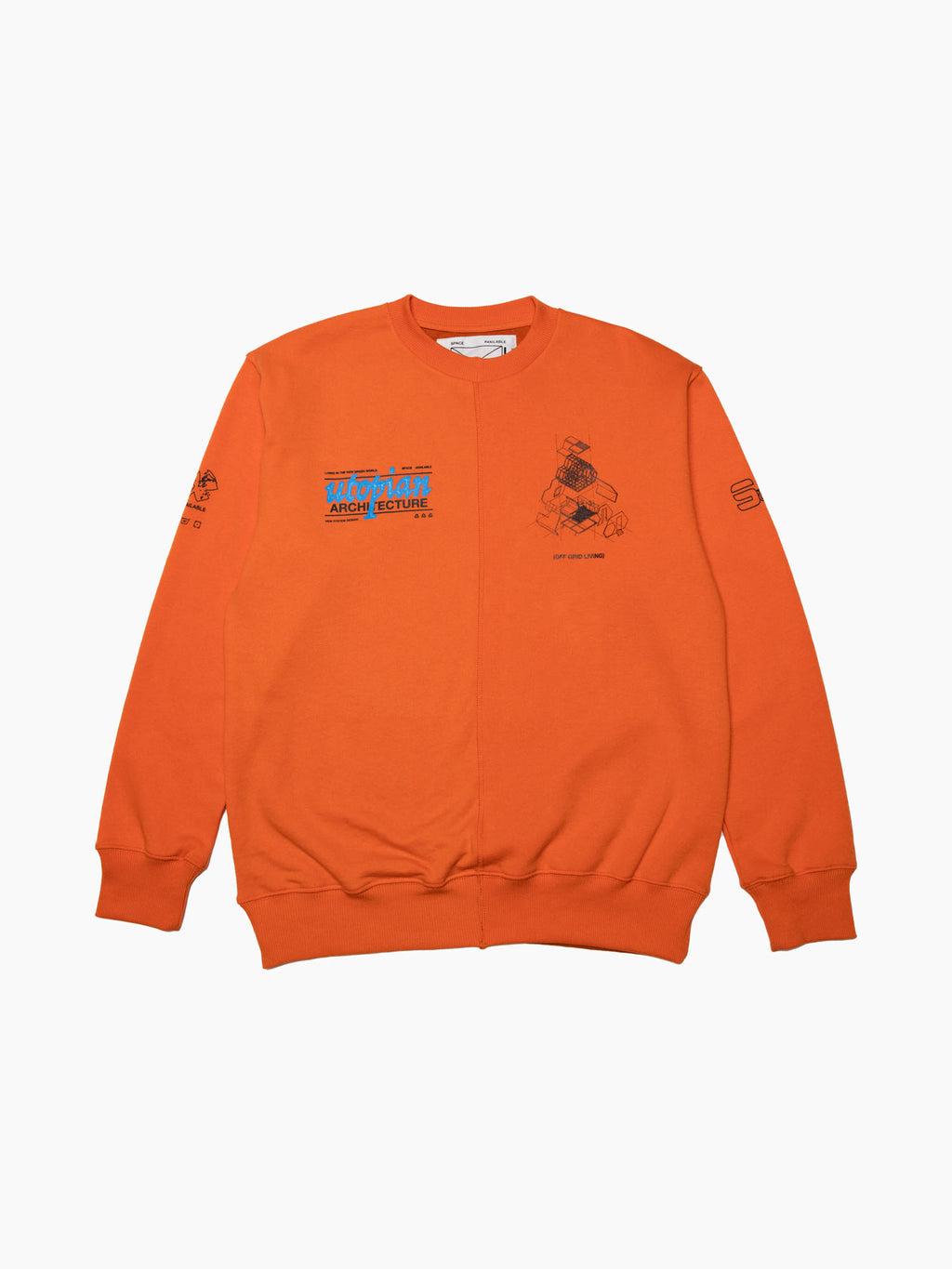 Utopian Architecture Sweat Orange