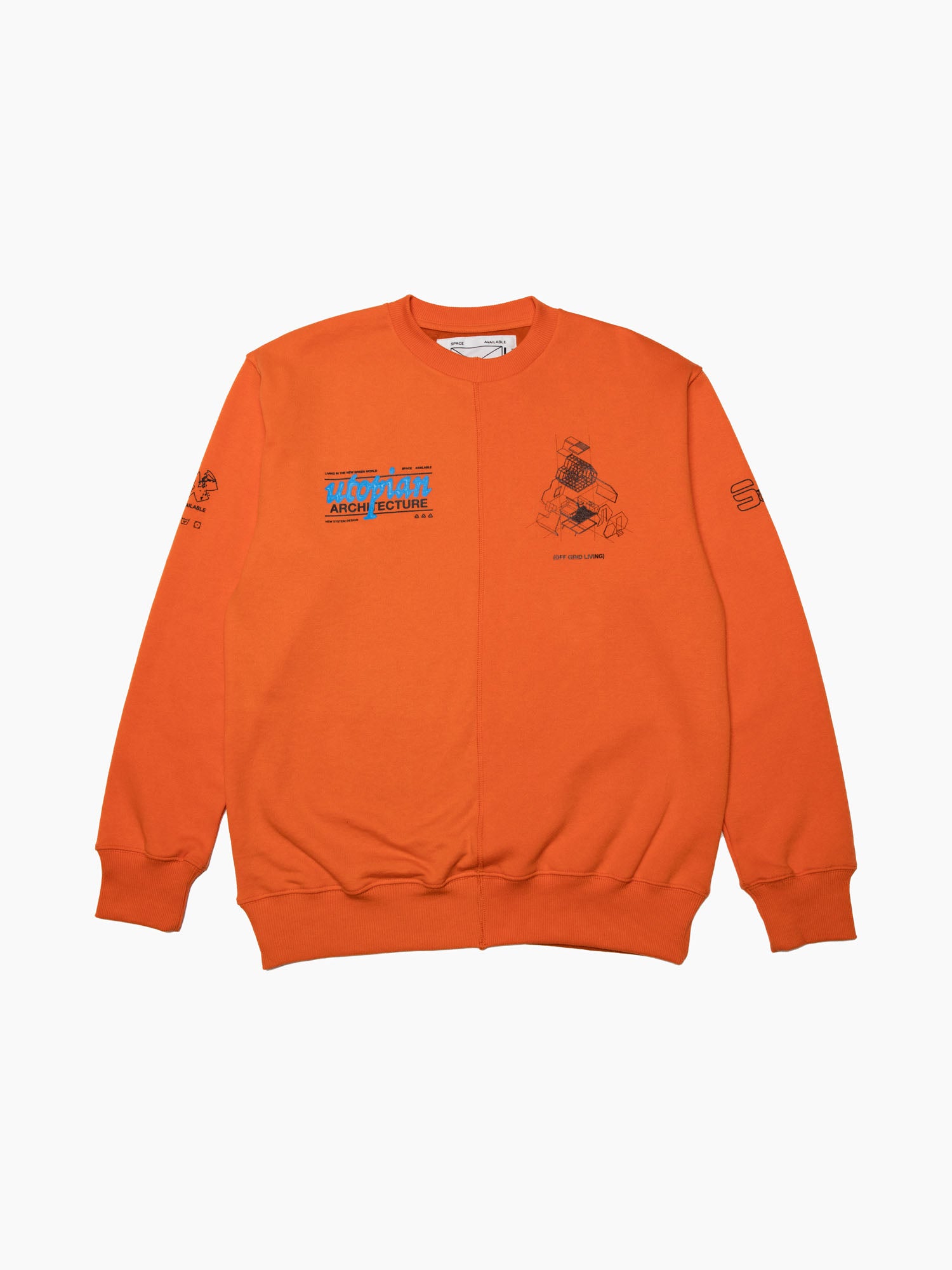 Utopian Architecture Sweat Orange