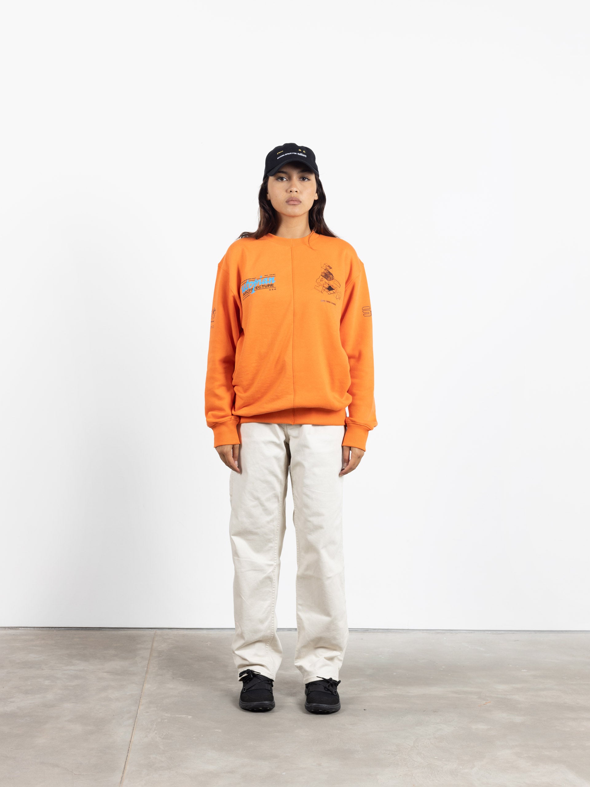 Utopian Architecture Sweat Orange