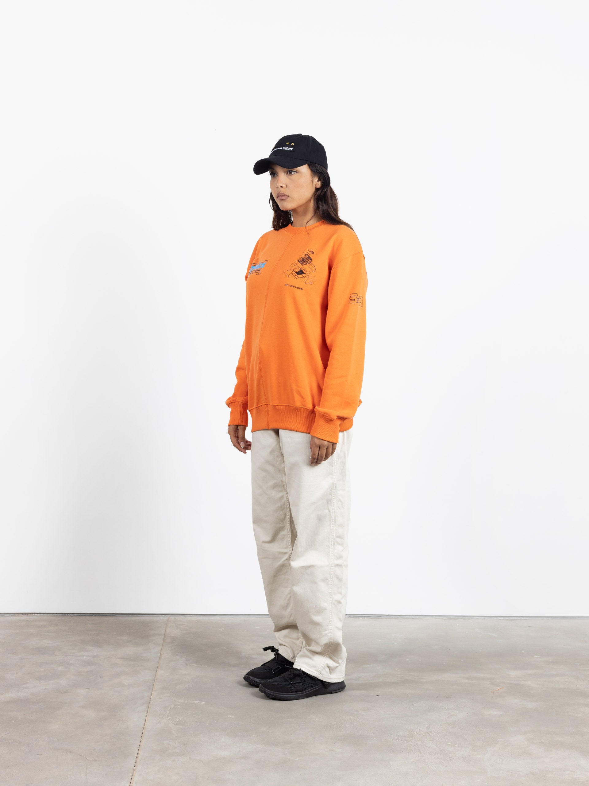 Utopian Architecture Sweat Orange
