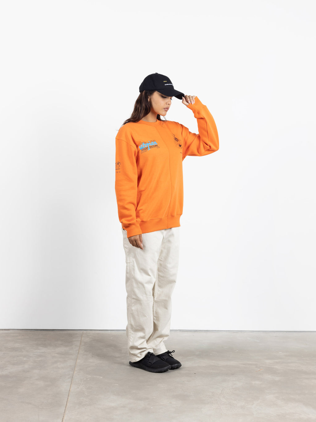 Utopian Architecture Sweat Orange