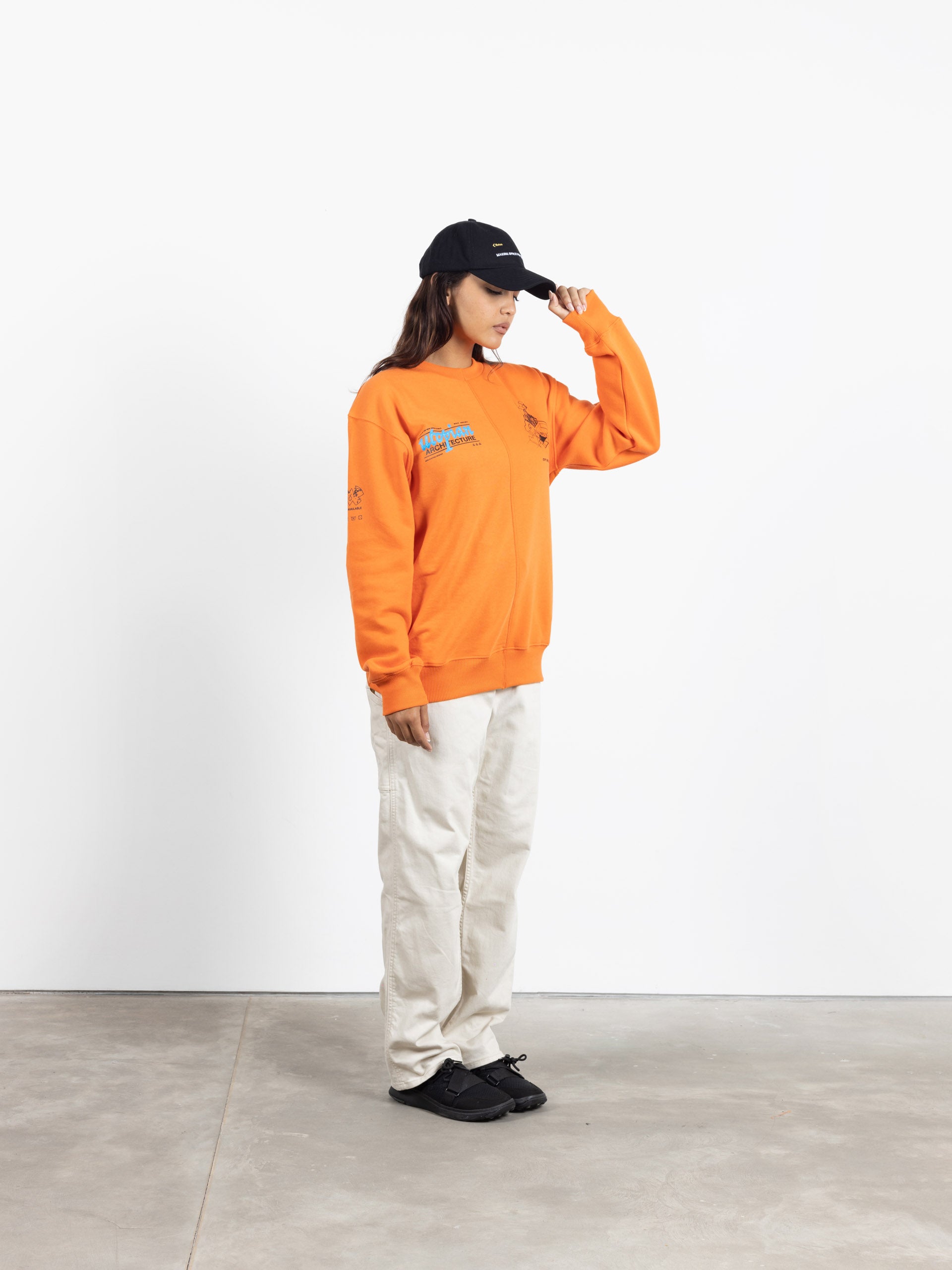 Utopian Architecture Sweat Orange