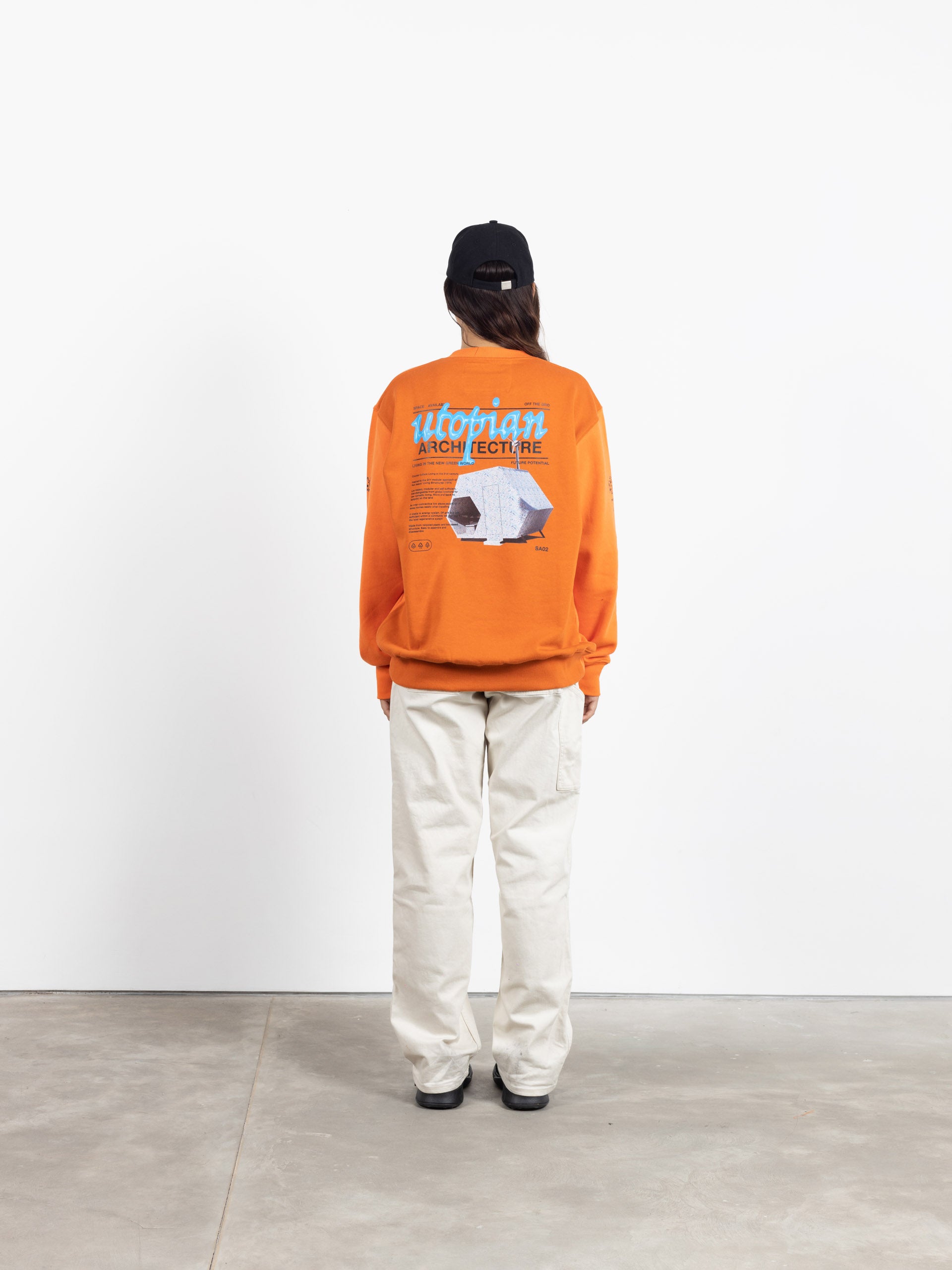 Utopian Architecture Sweat Orange