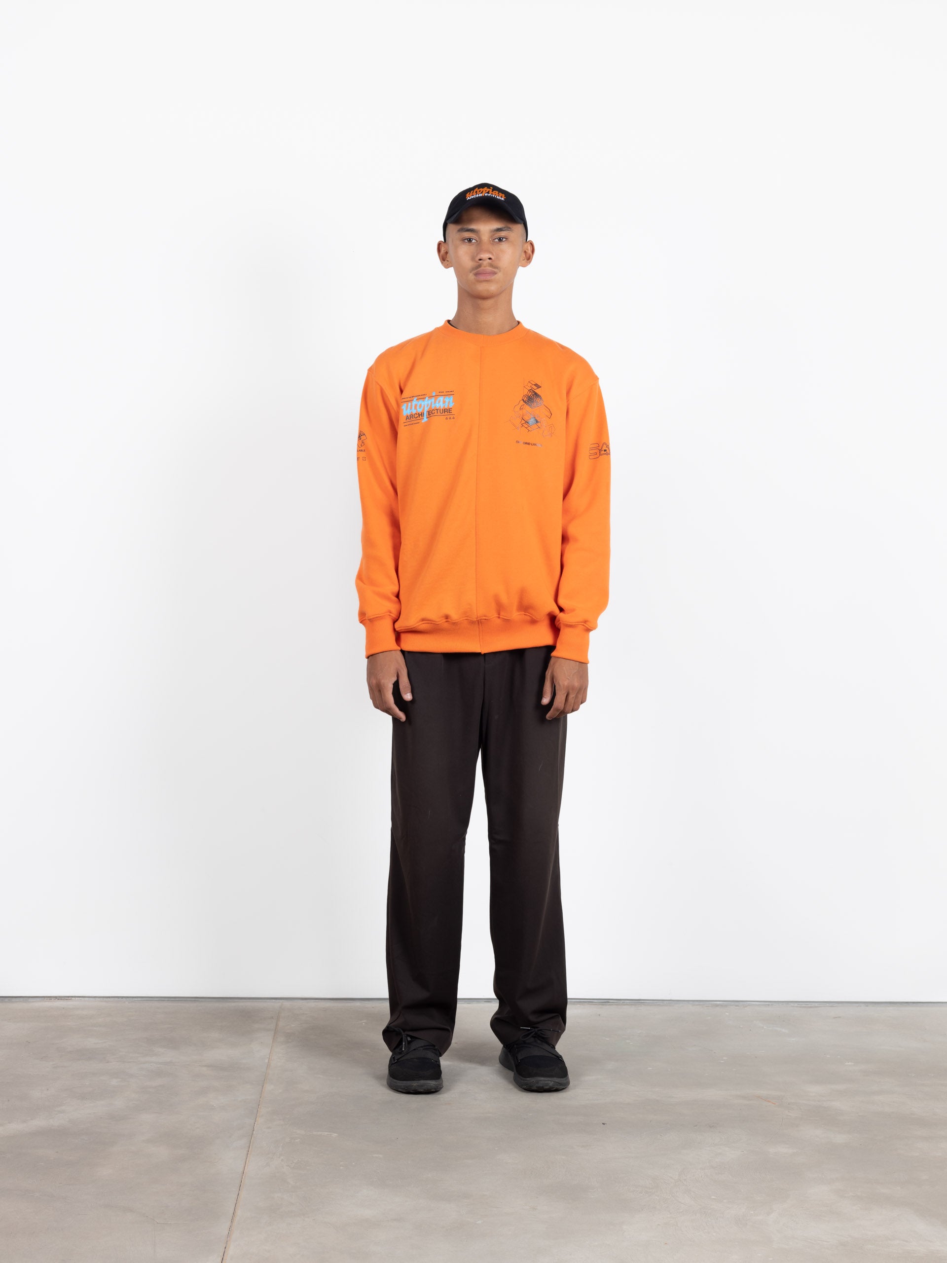 Utopian Architecture Sweat Orange