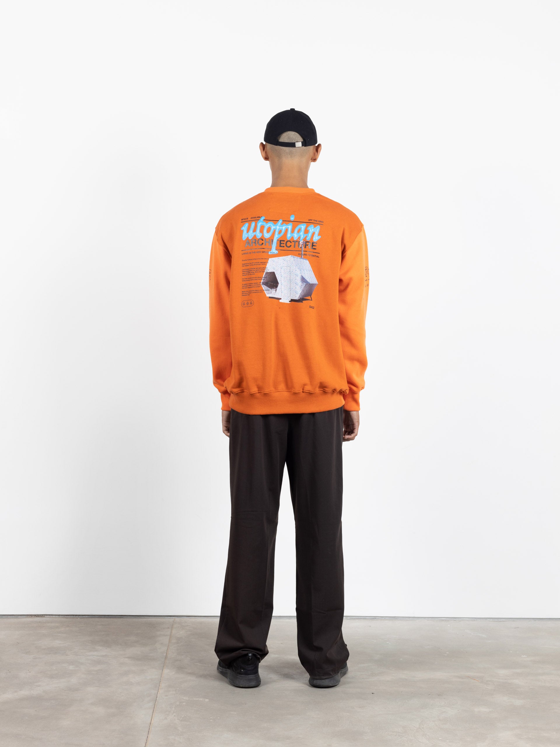 Utopian Architecture Sweat Orange