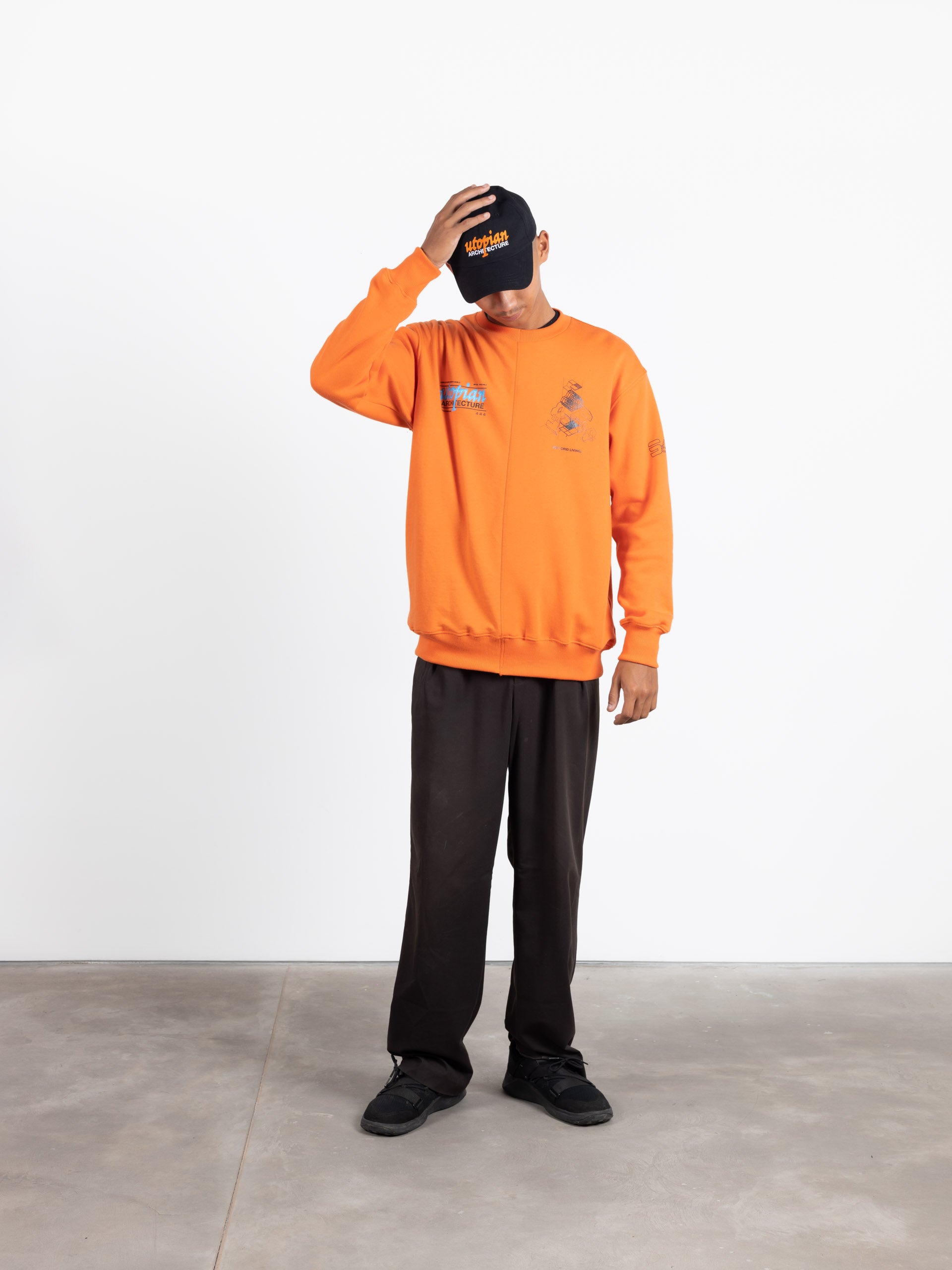 Utopian Architecture Sweat Orange