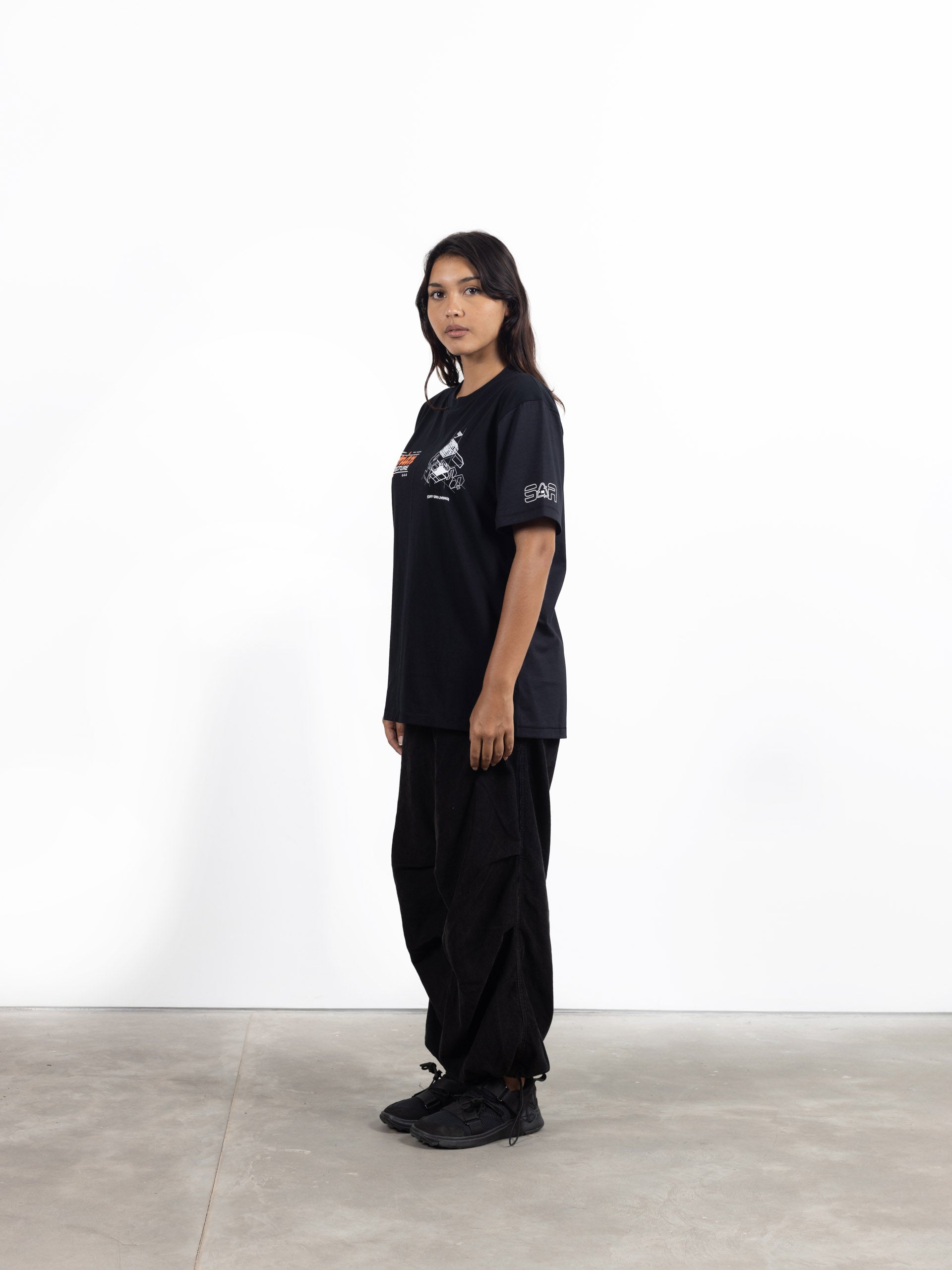 Utopian Architecture T-Shirt Black