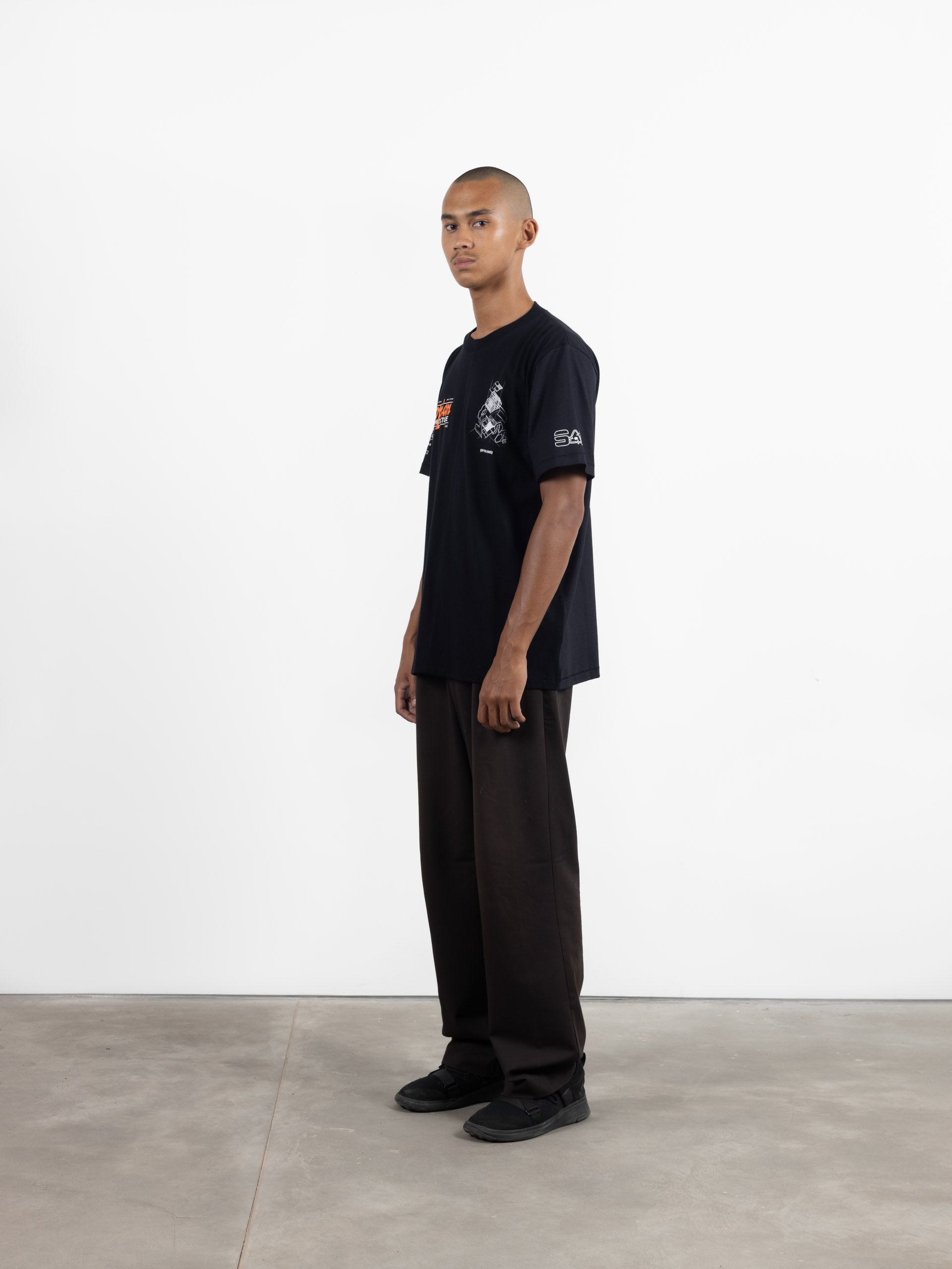 Utopian Architecture T-Shirt Black