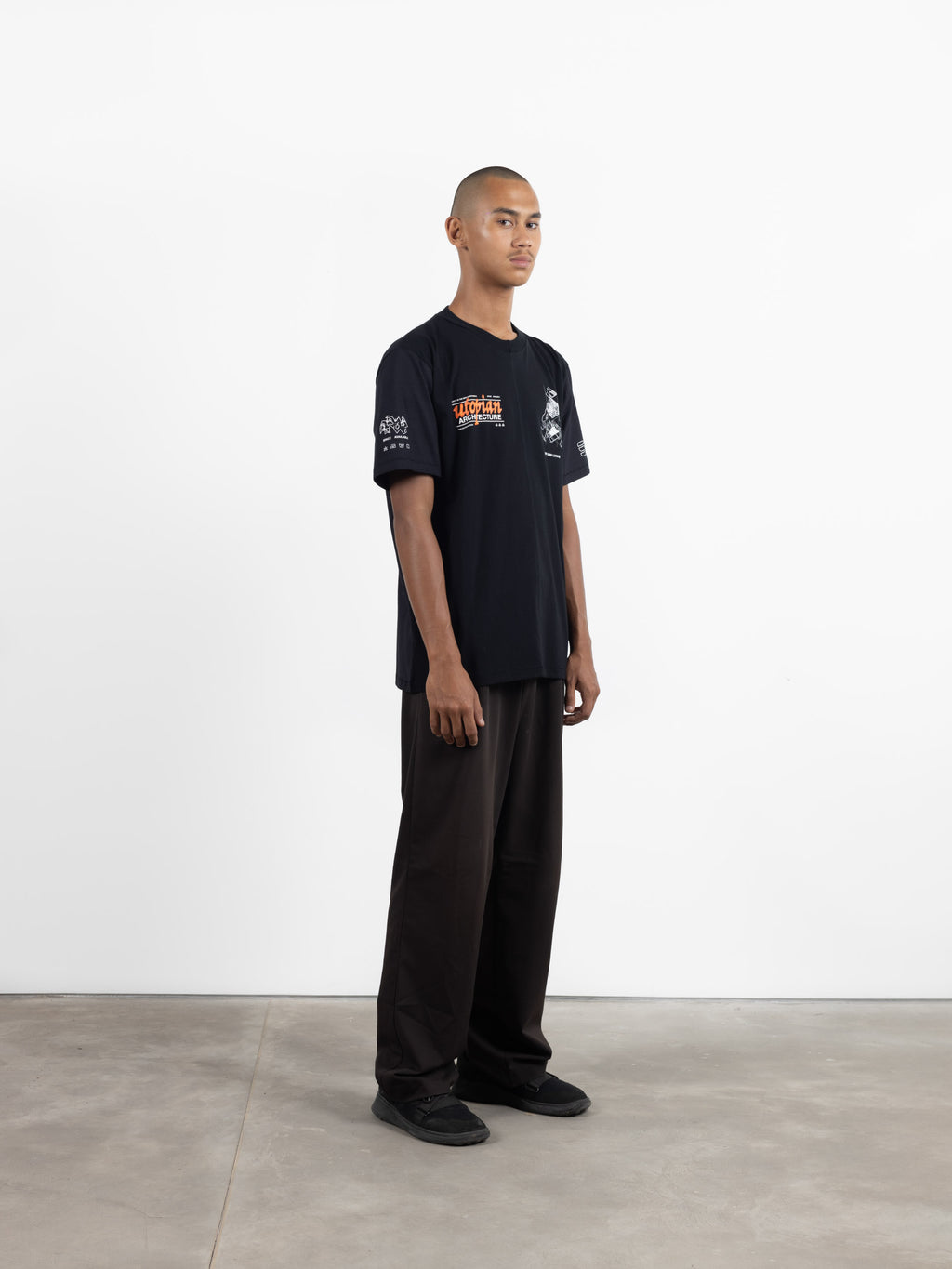Utopian Architecture T-Shirt Black