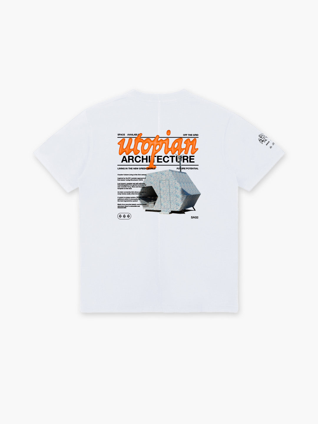 Utopian Architecture T-Shirt White