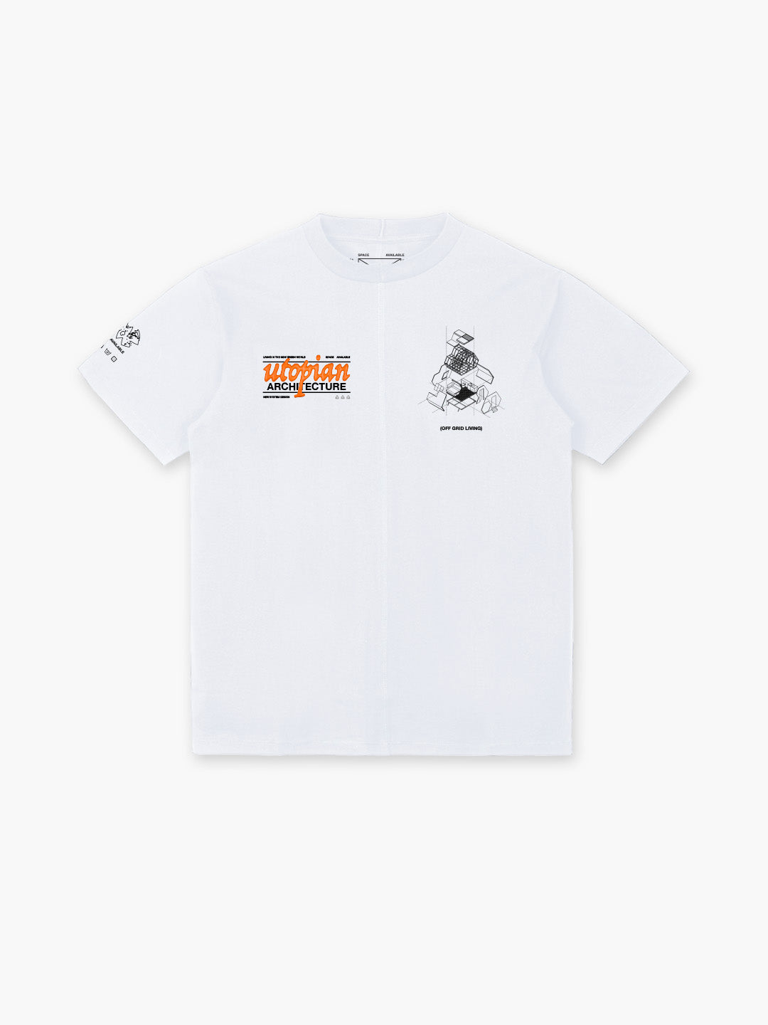 Utopian Architecture T-Shirt White