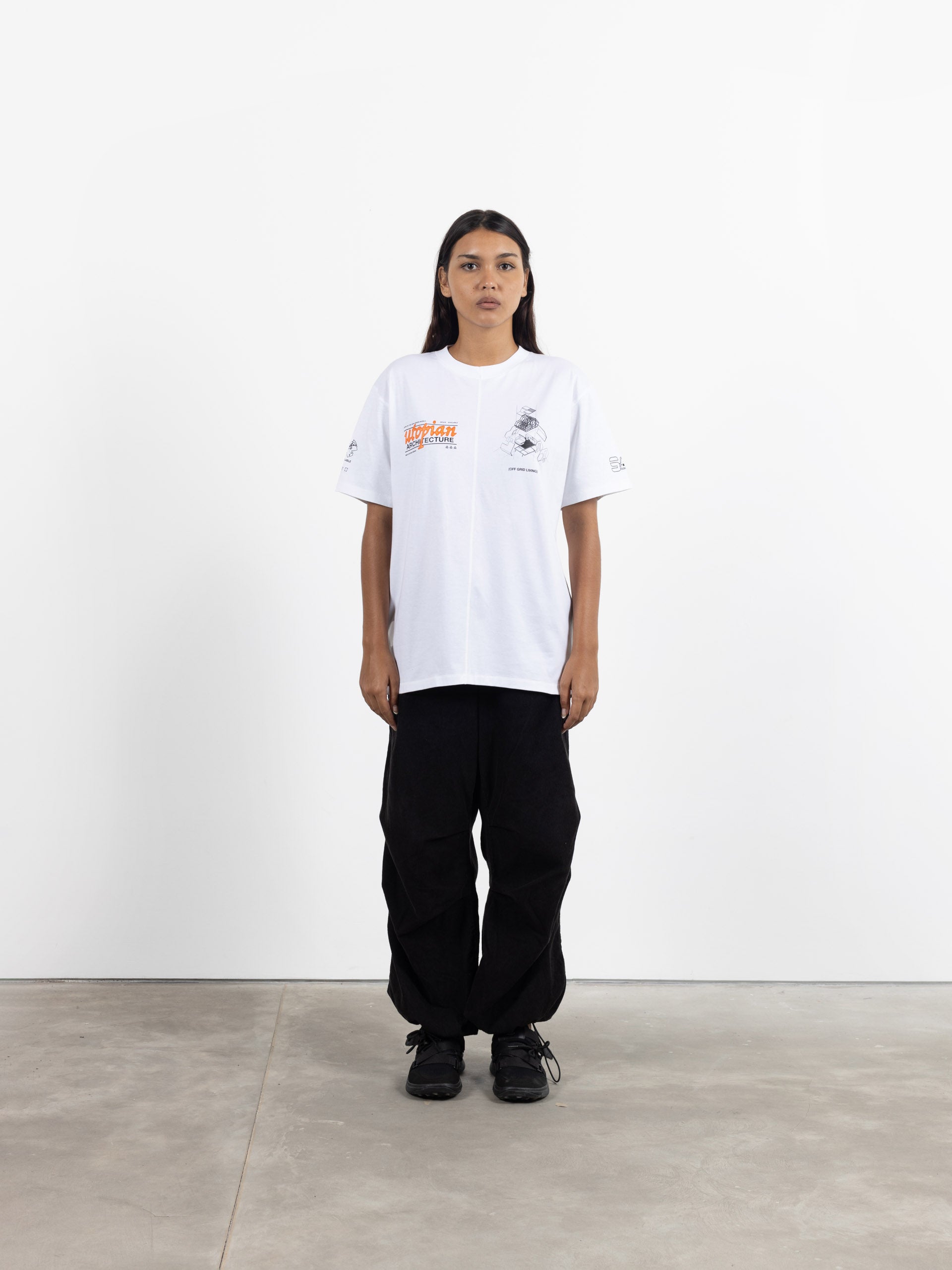 Utopian Architecture T-Shirt White