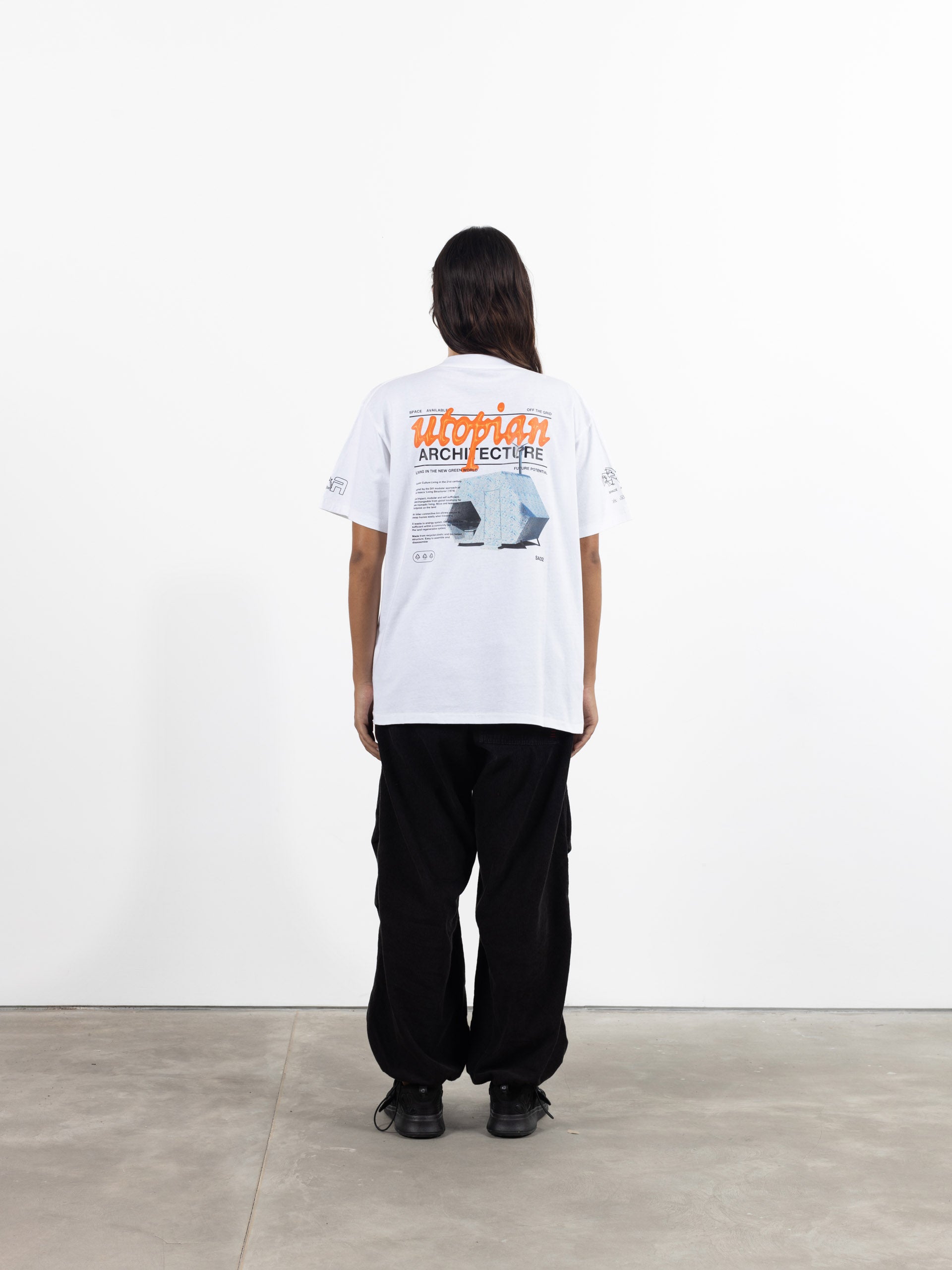 Utopian Architecture T-Shirt White
