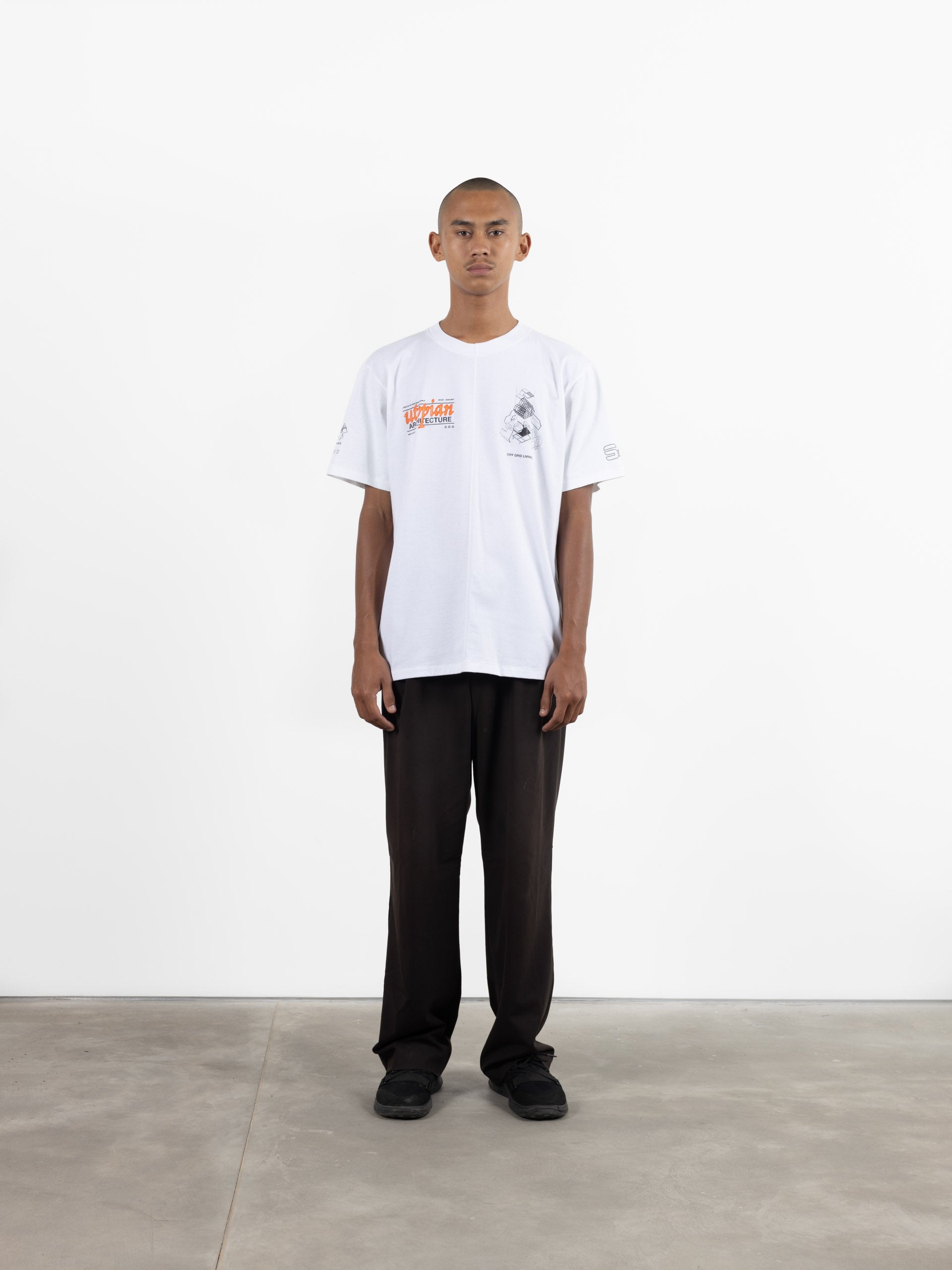 Utopian Architecture T-Shirt White