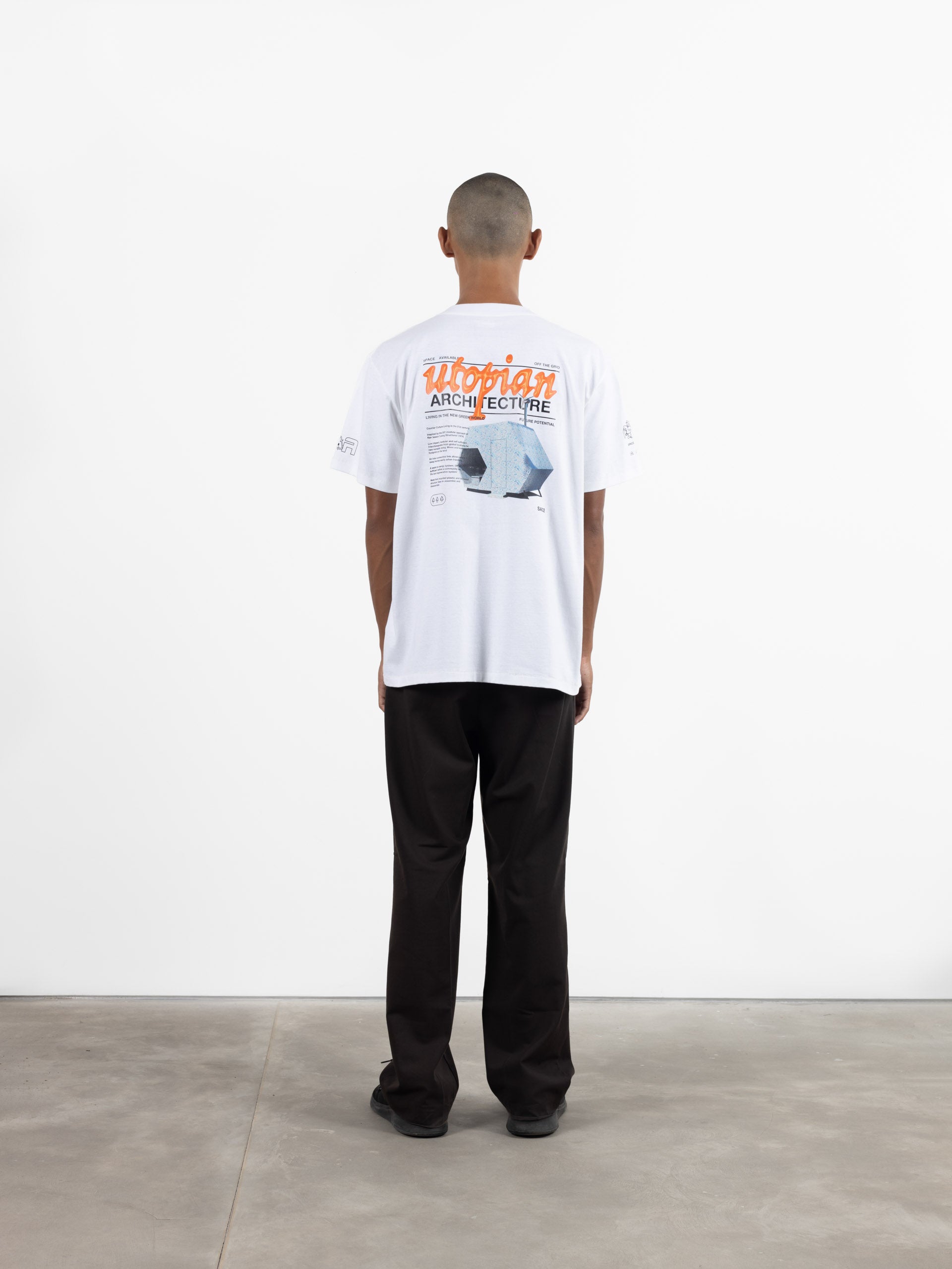 Utopian Architecture T-Shirt White