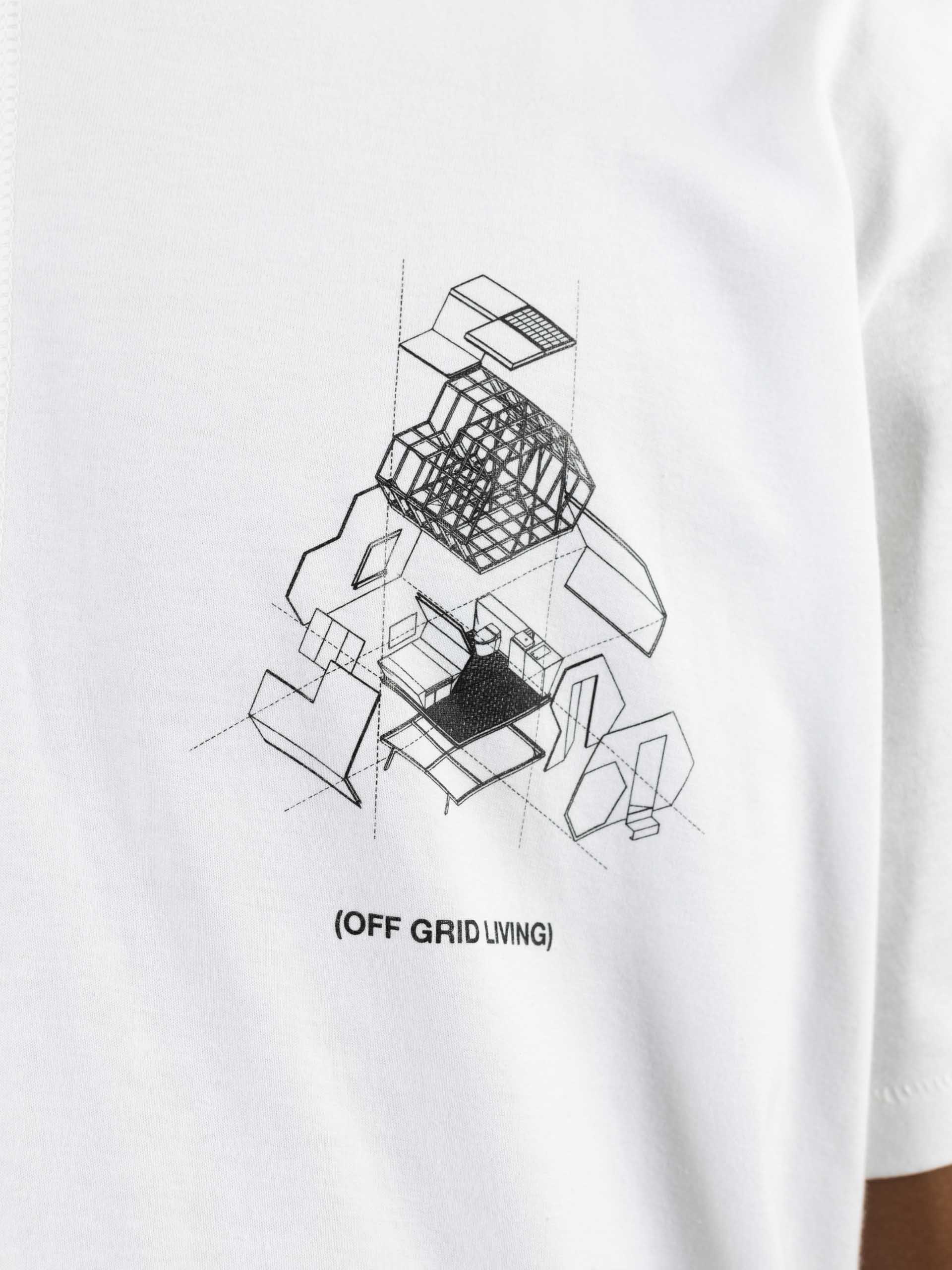 Utopian Architecture T-Shirt White
