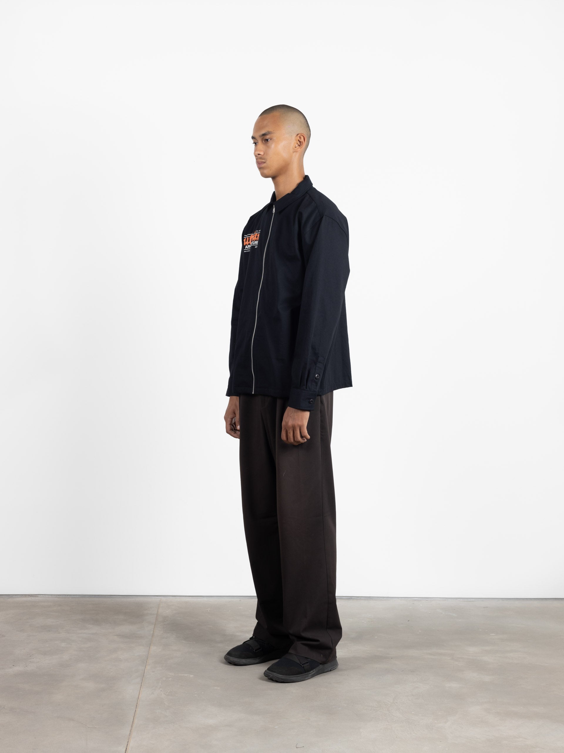 Utopian Architecture Work Jacket Black