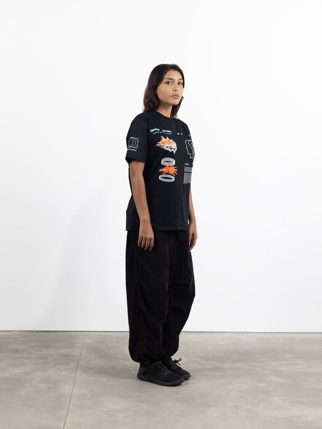 Utopic States T-Shirt Black