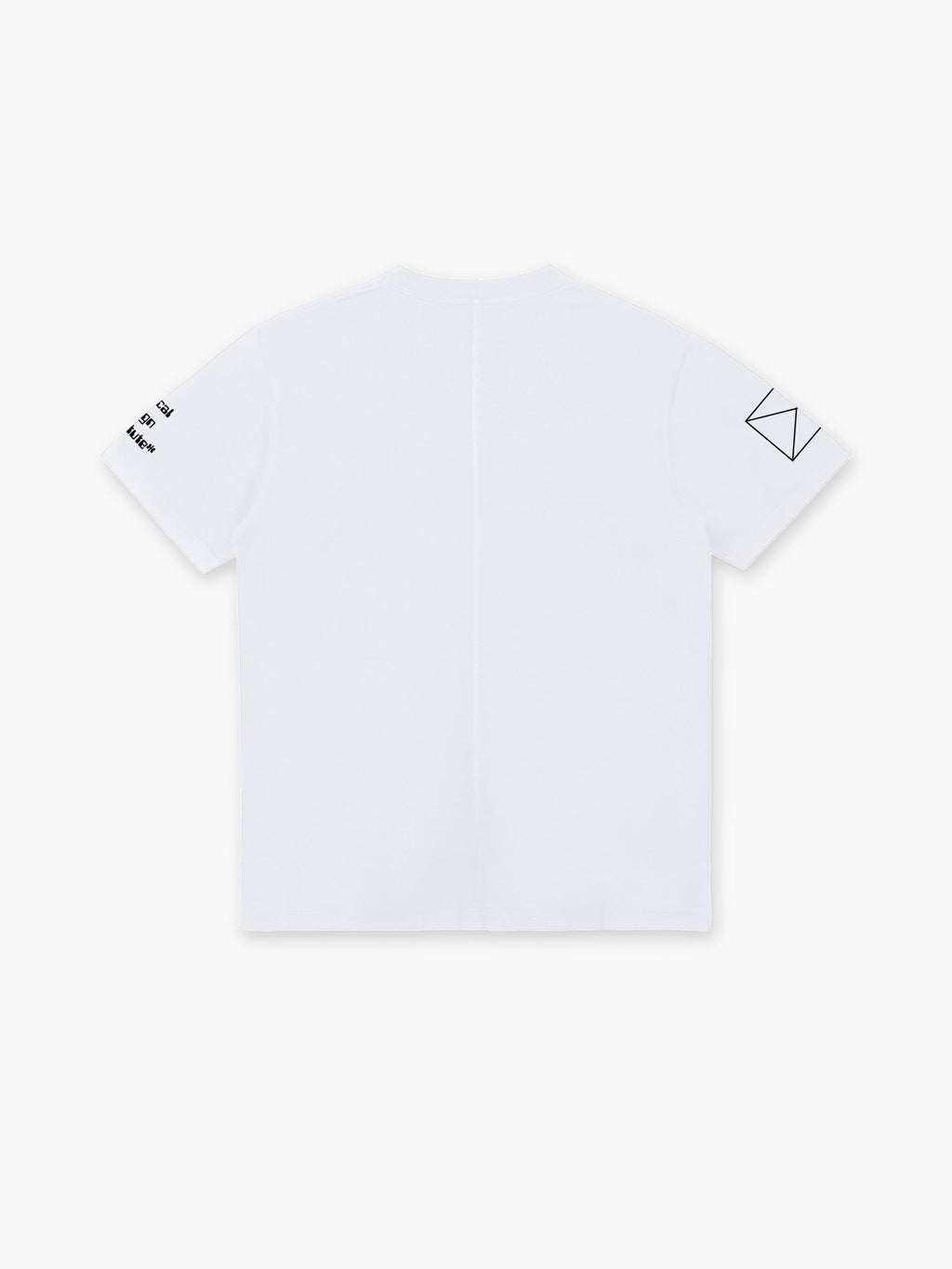 Waste Plastic Mapping T-Shirt White