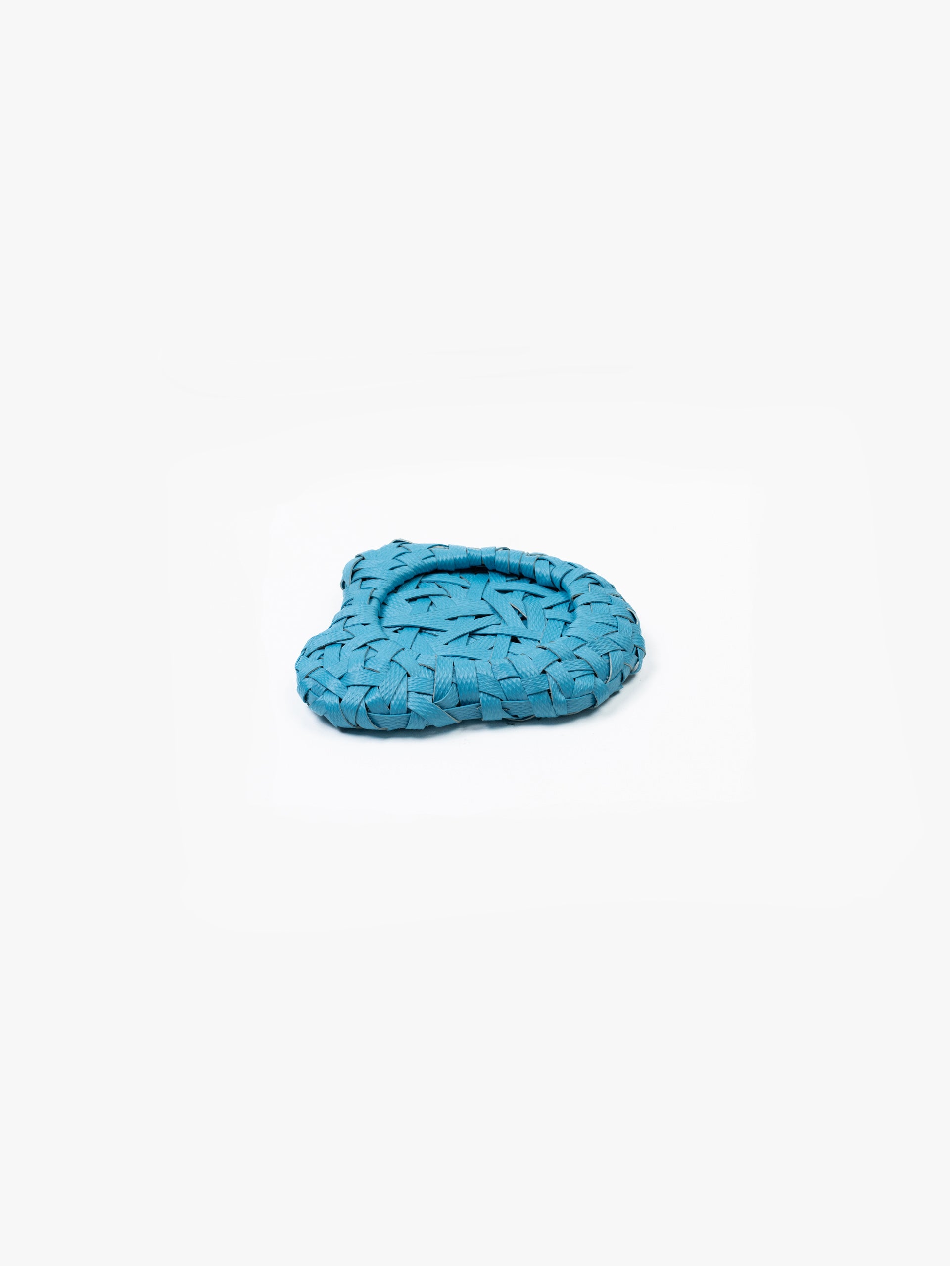 Recycled Plastic Woven Ecology Coaster Blue