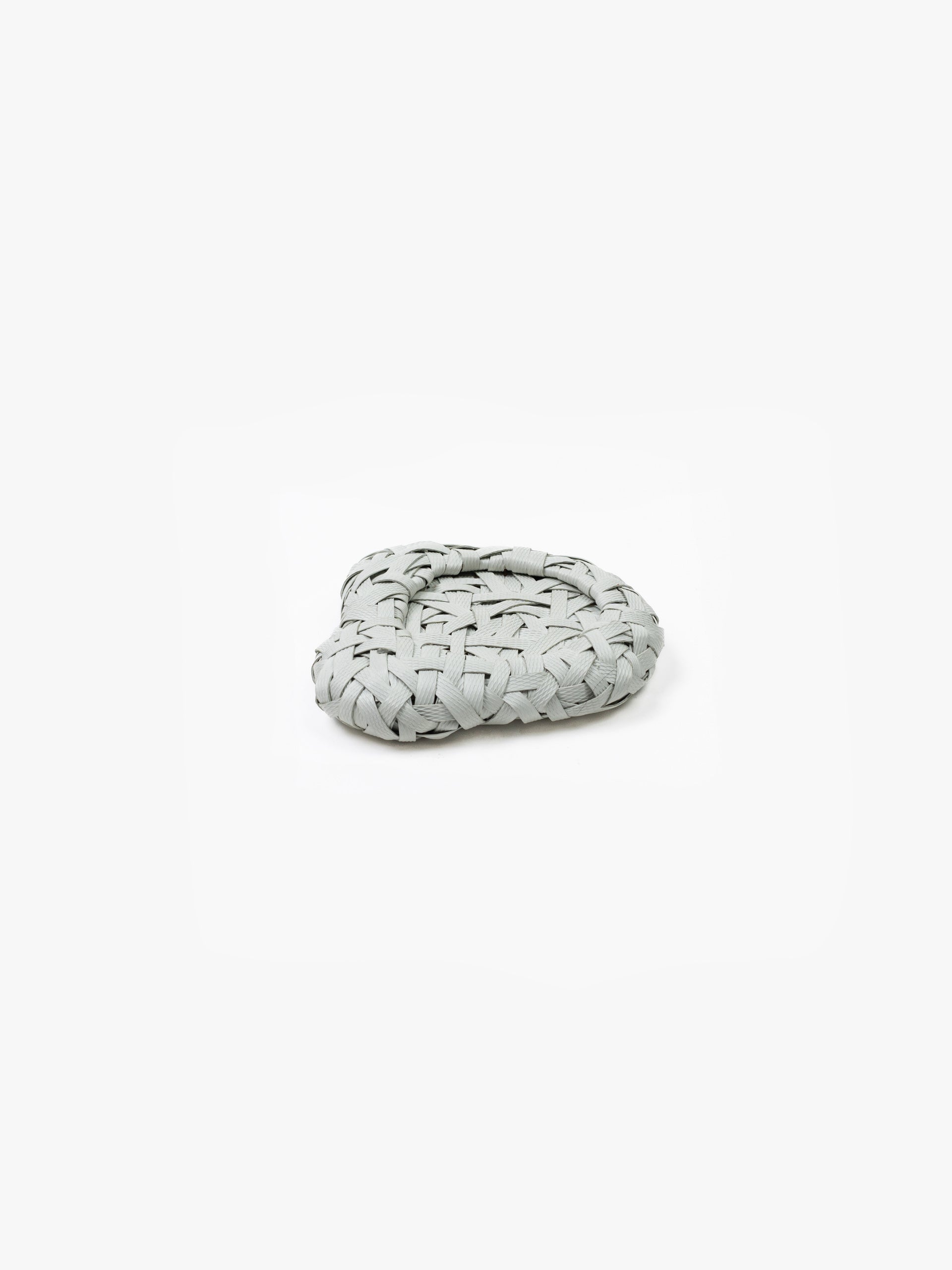 Recycled Plastic Woven Ecology Coaster White