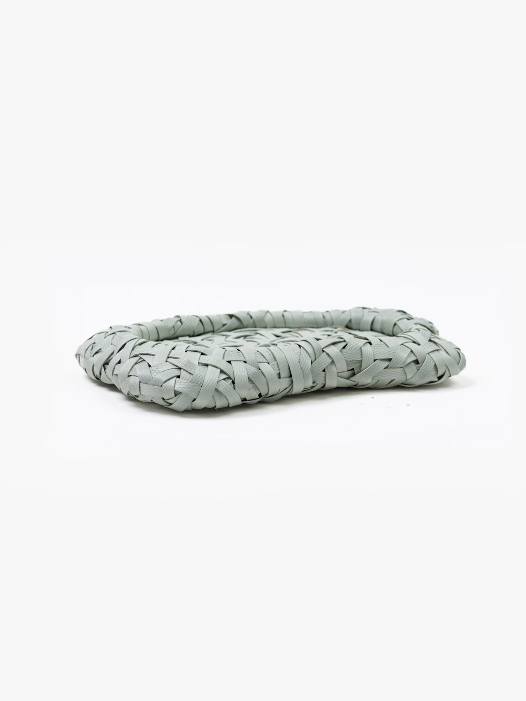 Recycled Plastic Woven Ecology Tray White