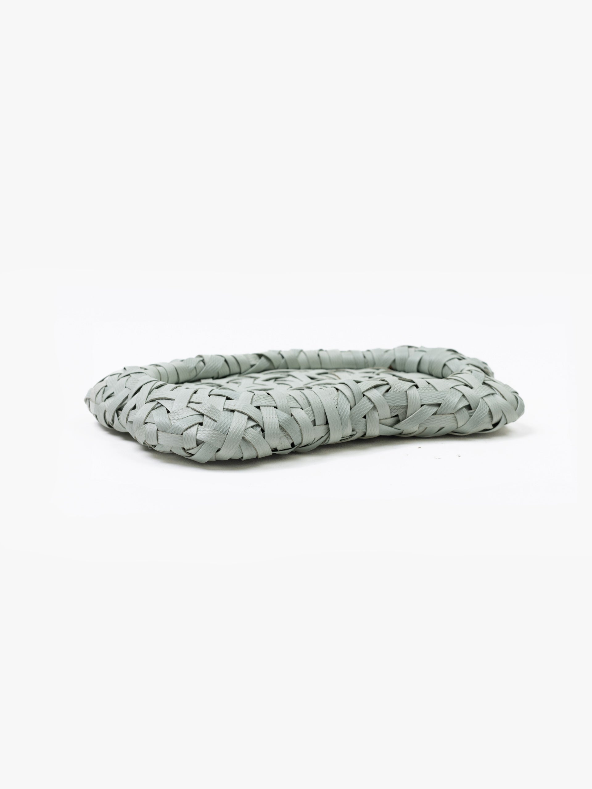 Recycled Plastic Woven Ecology Tray White